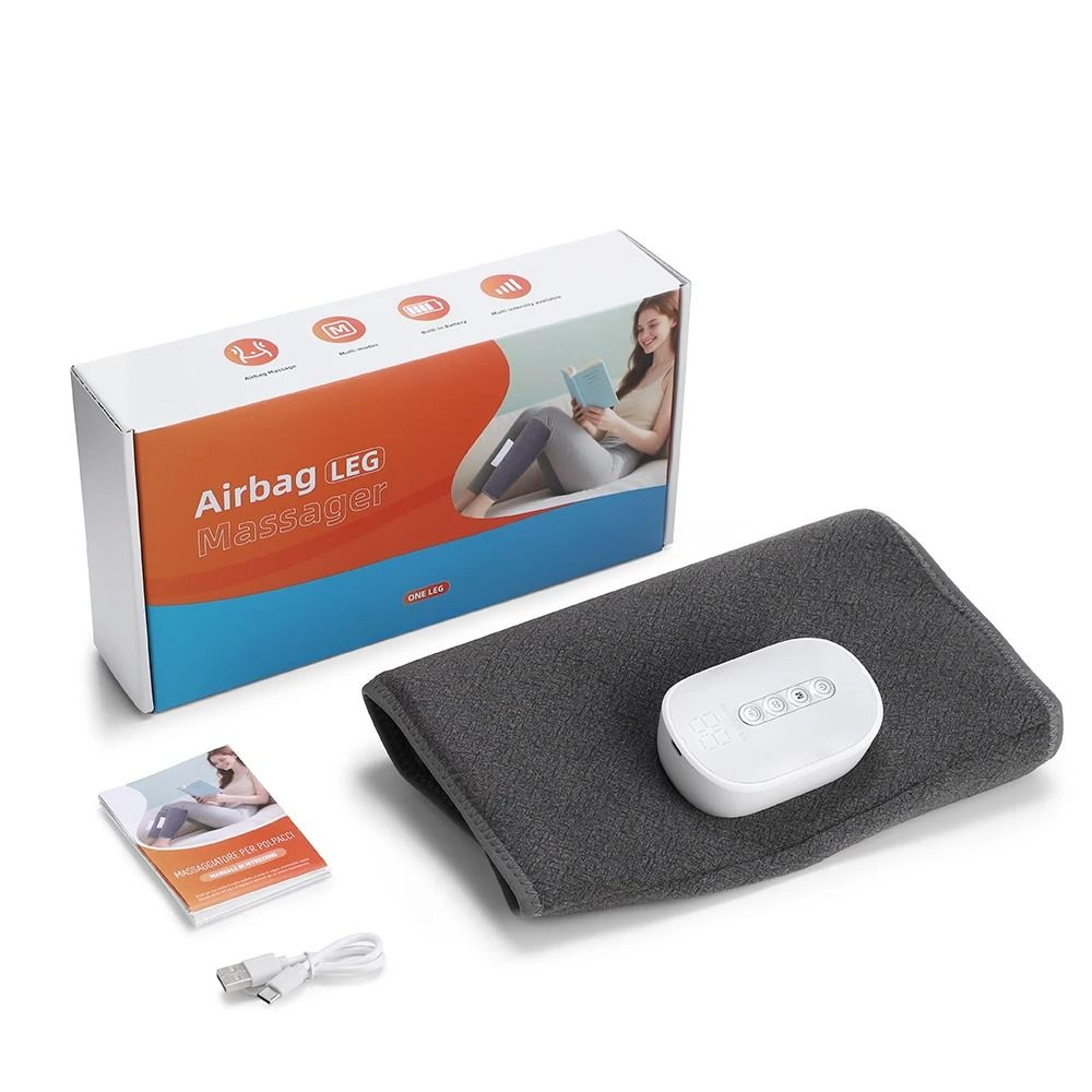 Wireless Heated Air Compression Calf Massager With 4 Modes 1