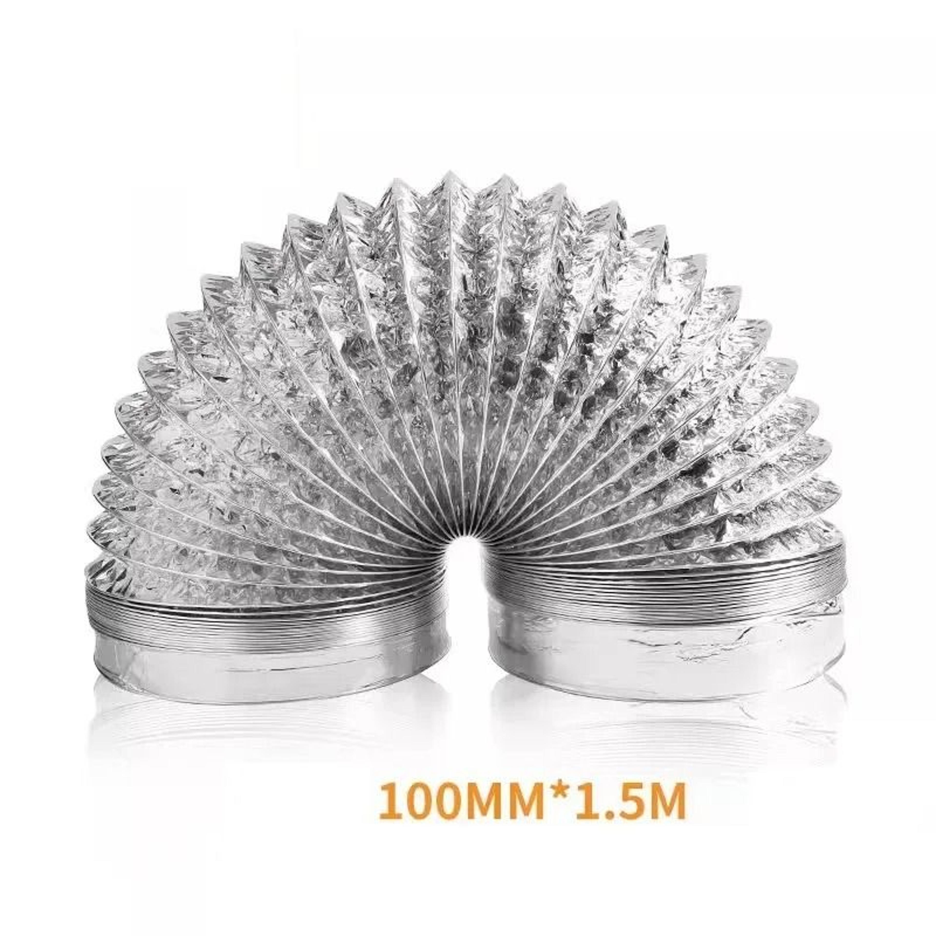 Flexible Aluminum Foil Ventilation Duct Hose 80 To 200mm 2