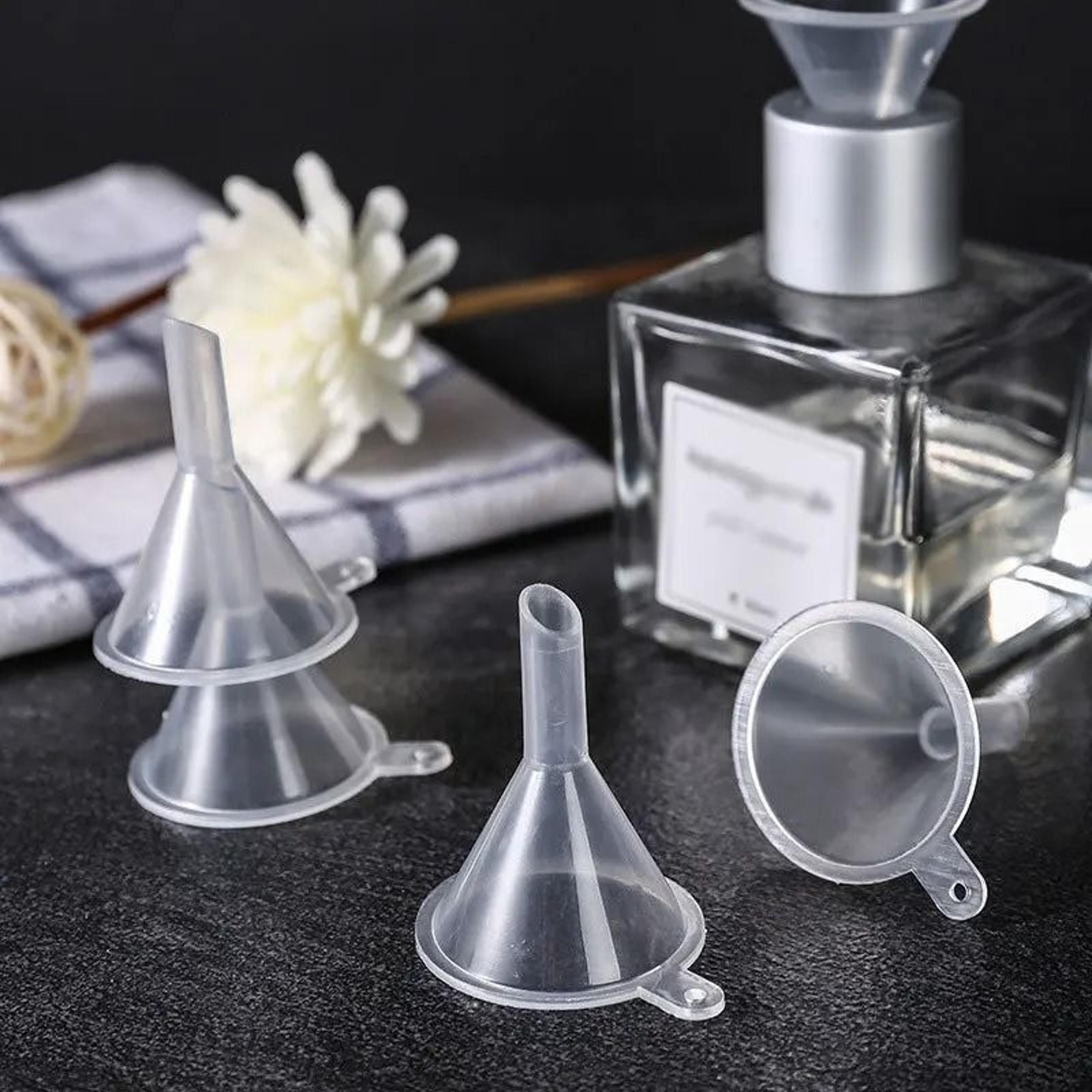 10PCS Mini Plastic Funnel Set For Perfume And Essential Oils 6