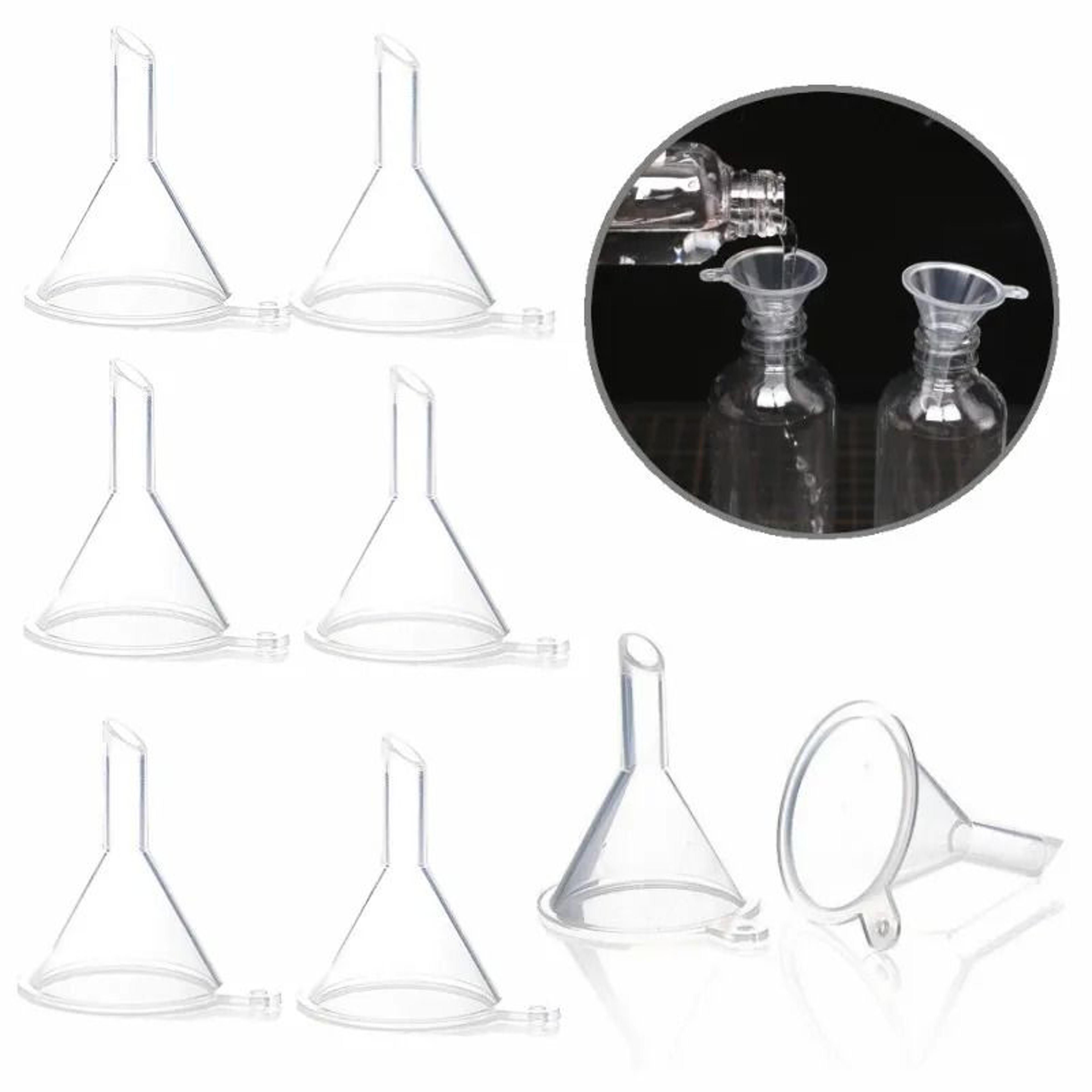 10PCS Mini Plastic Funnel Set For Perfume And Essential Oils 0