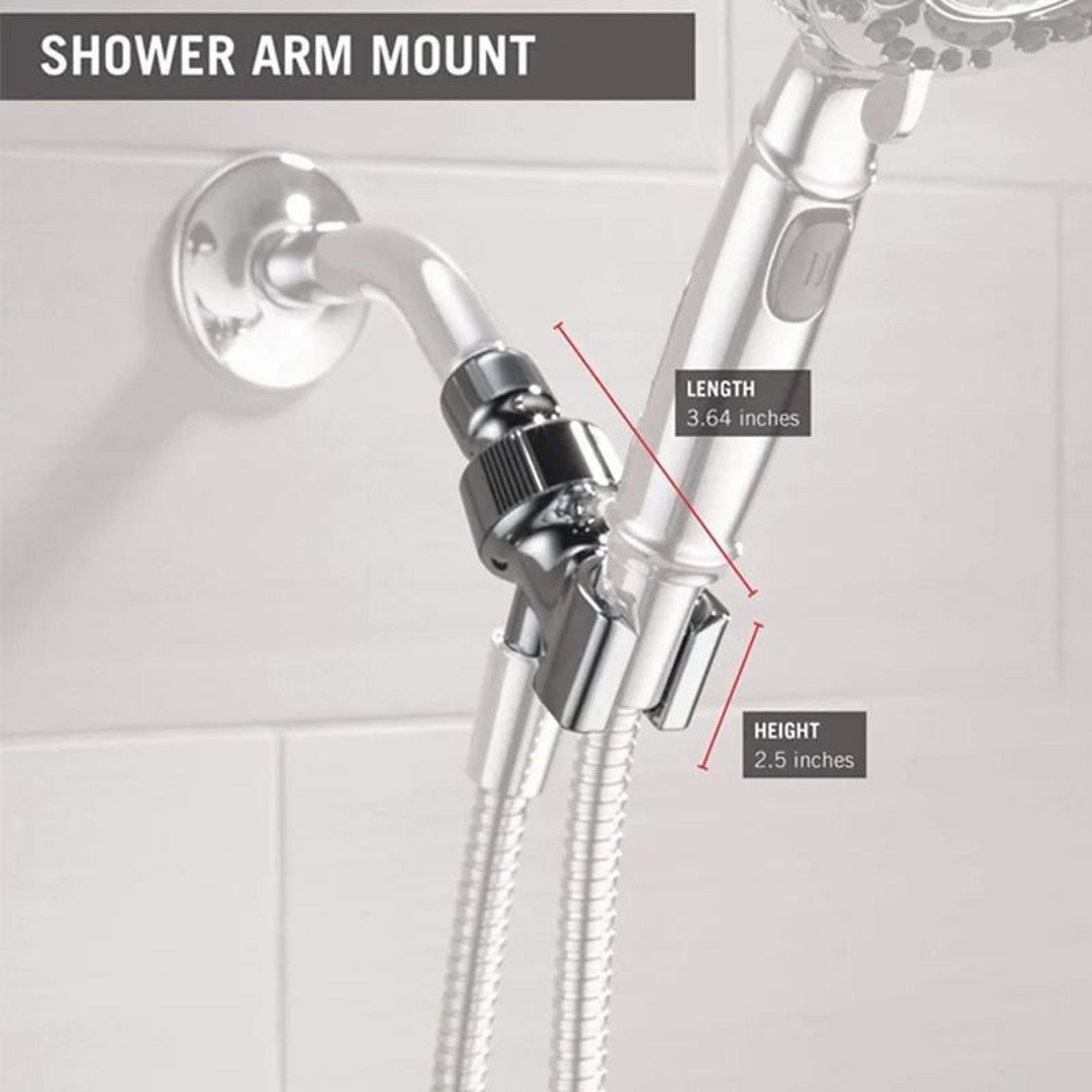G12 Adjustable Shower Head Holder With 3Way Diverter 5