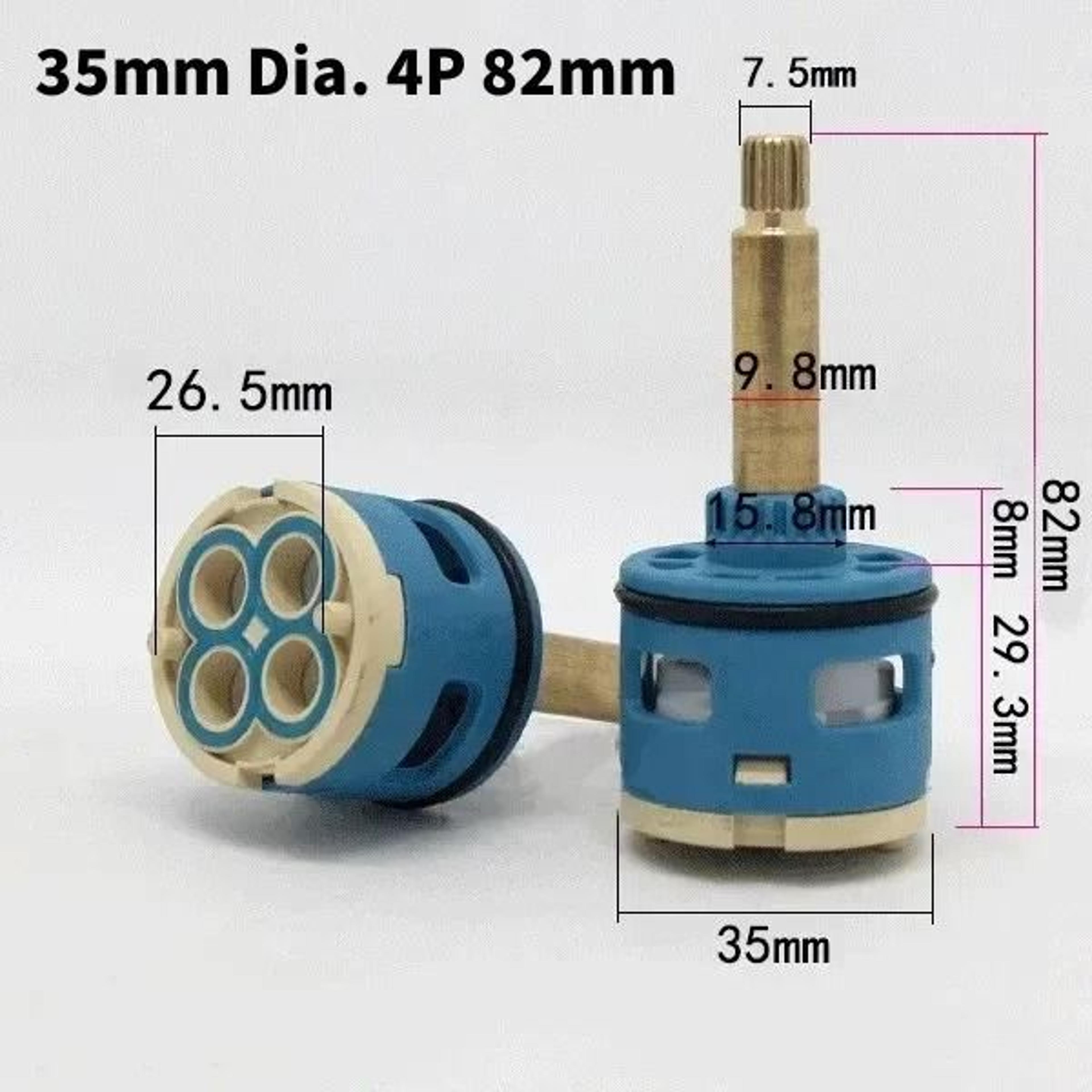 Ceramic Faucet Cartridge Replacement Mixer Tap Valve 12