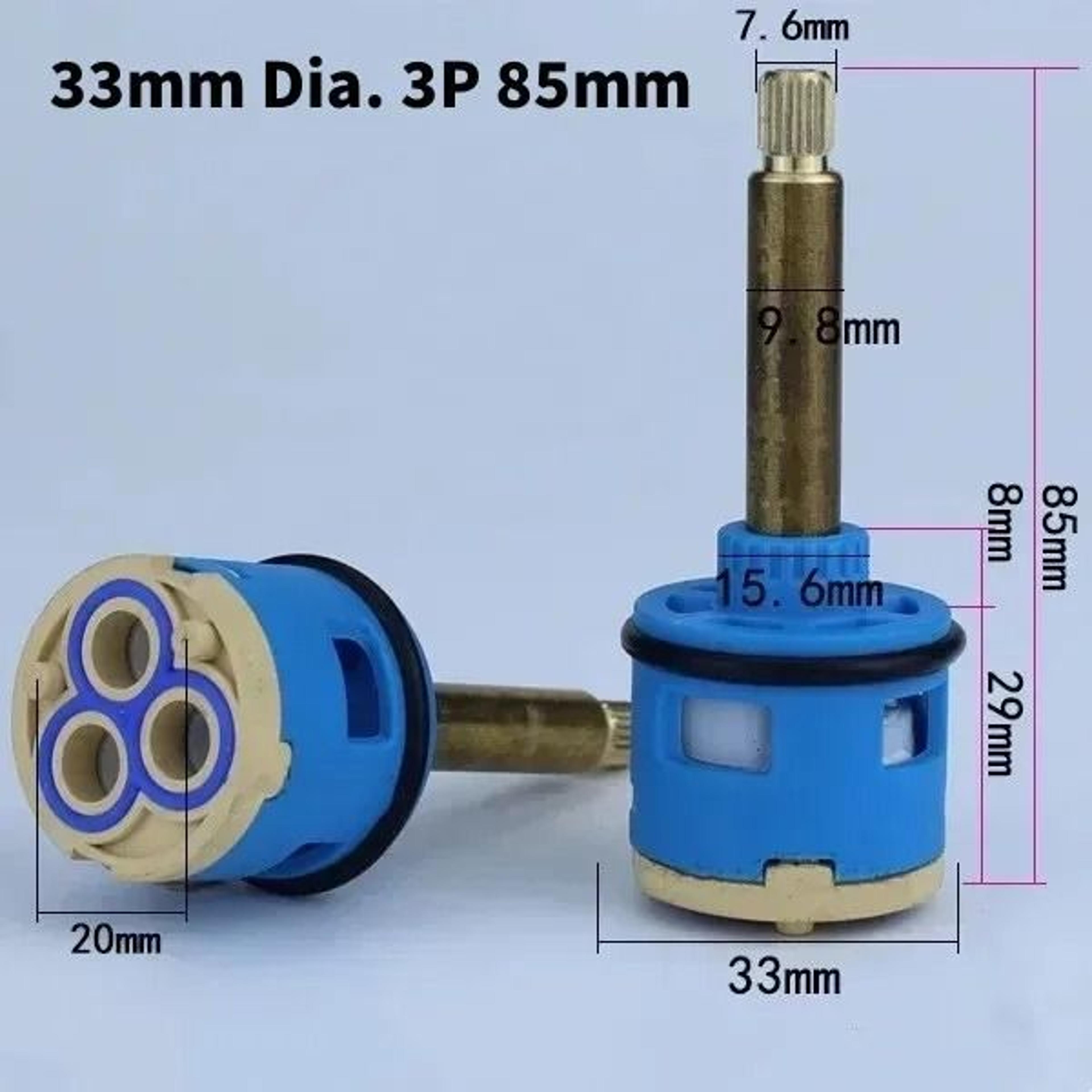 Ceramic Faucet Cartridge Replacement Mixer Tap Valve 14