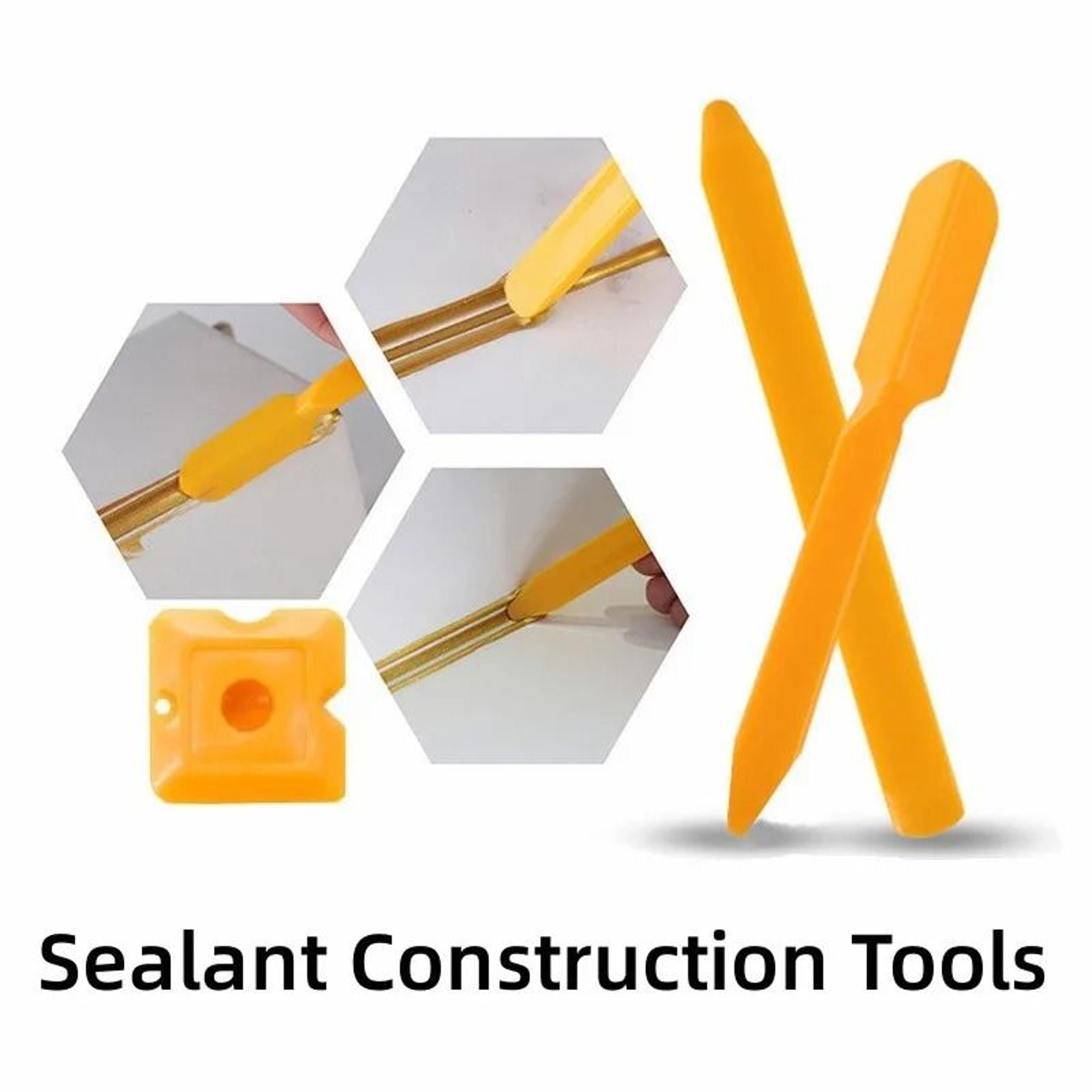 Caulking Tool Kit Sealant Smoother And Grout Scraper 0