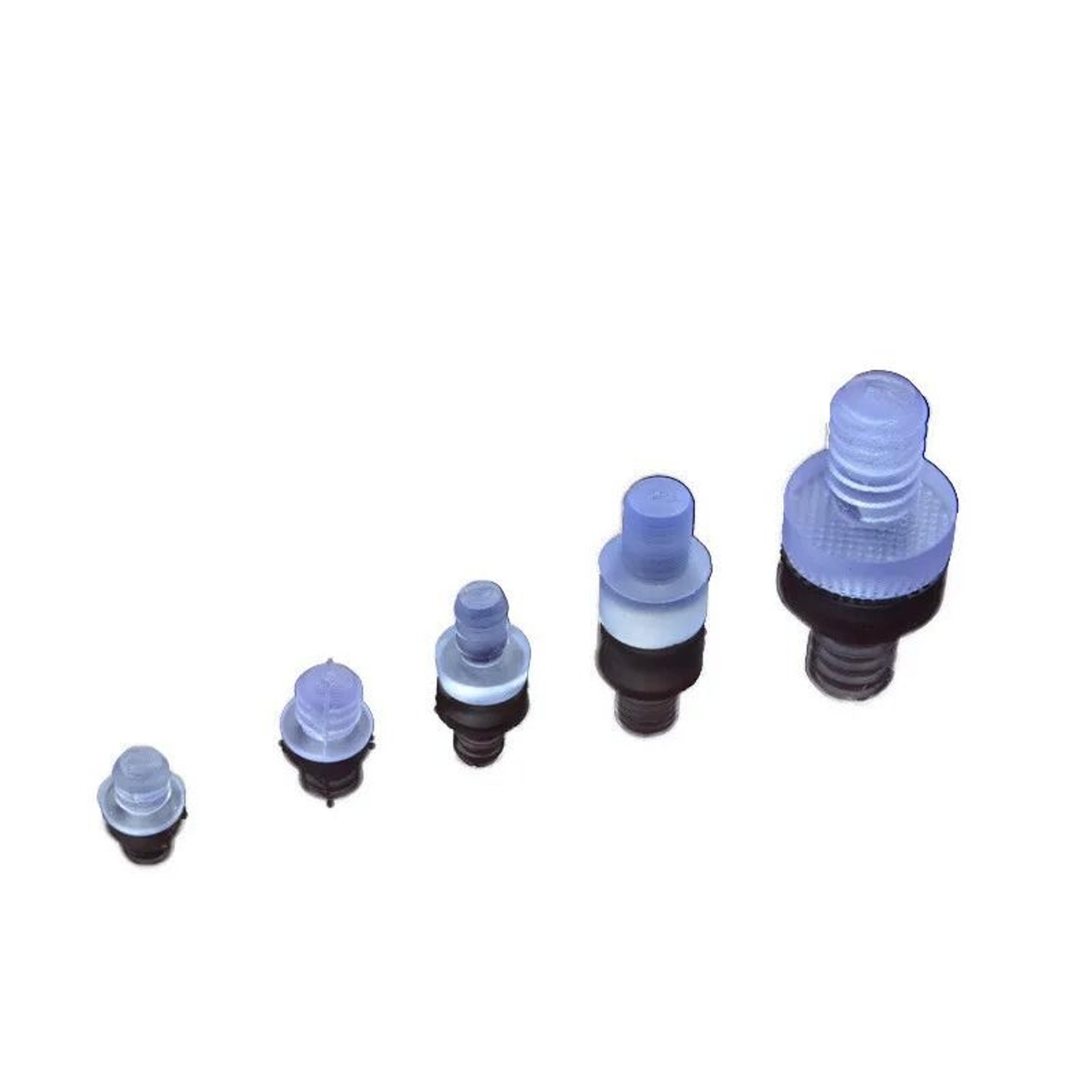 20PCS Transparent Rubber Cabinet Door Bumpers 8