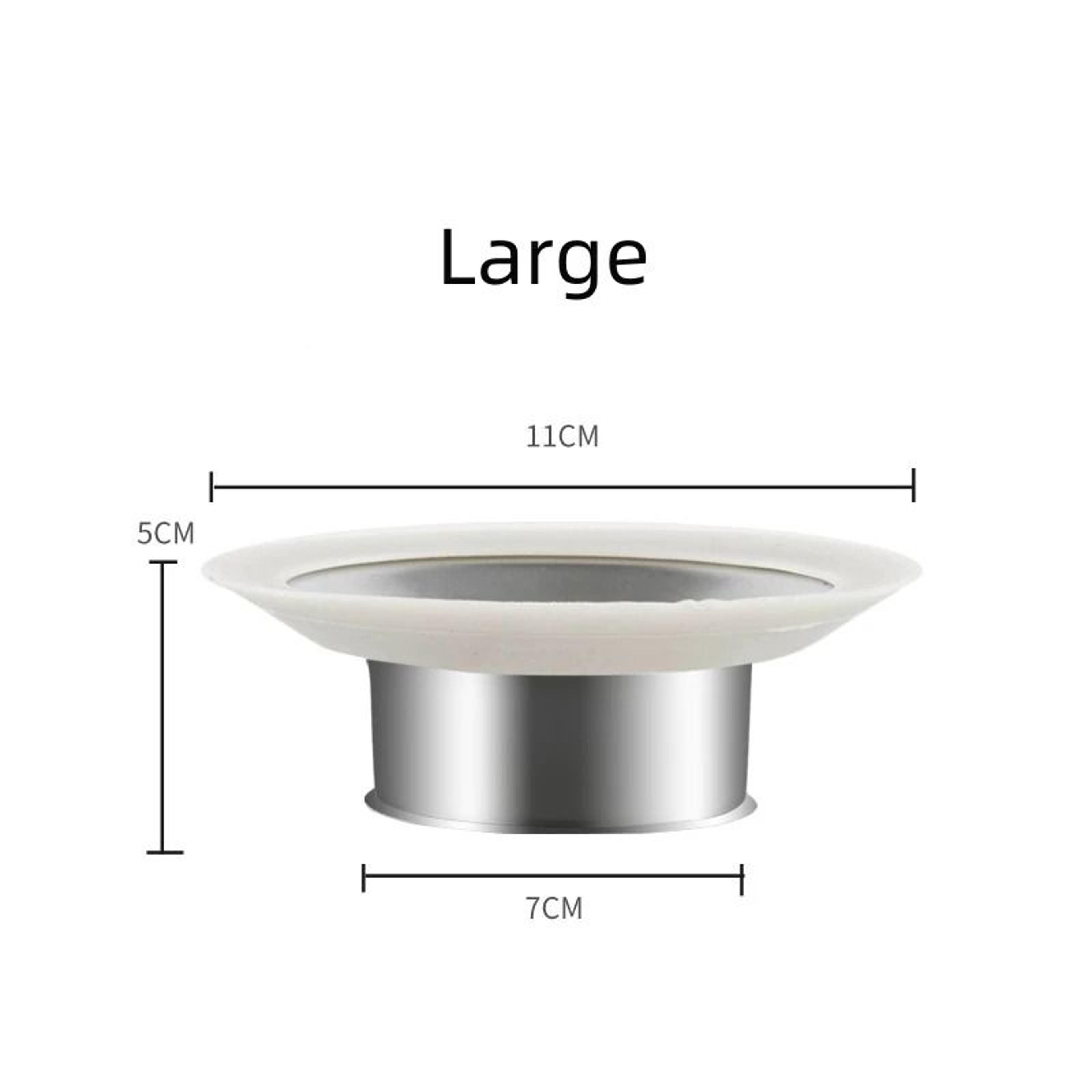 Stainless Steel Squat Toilet AntiOdor Drain Plug 2
