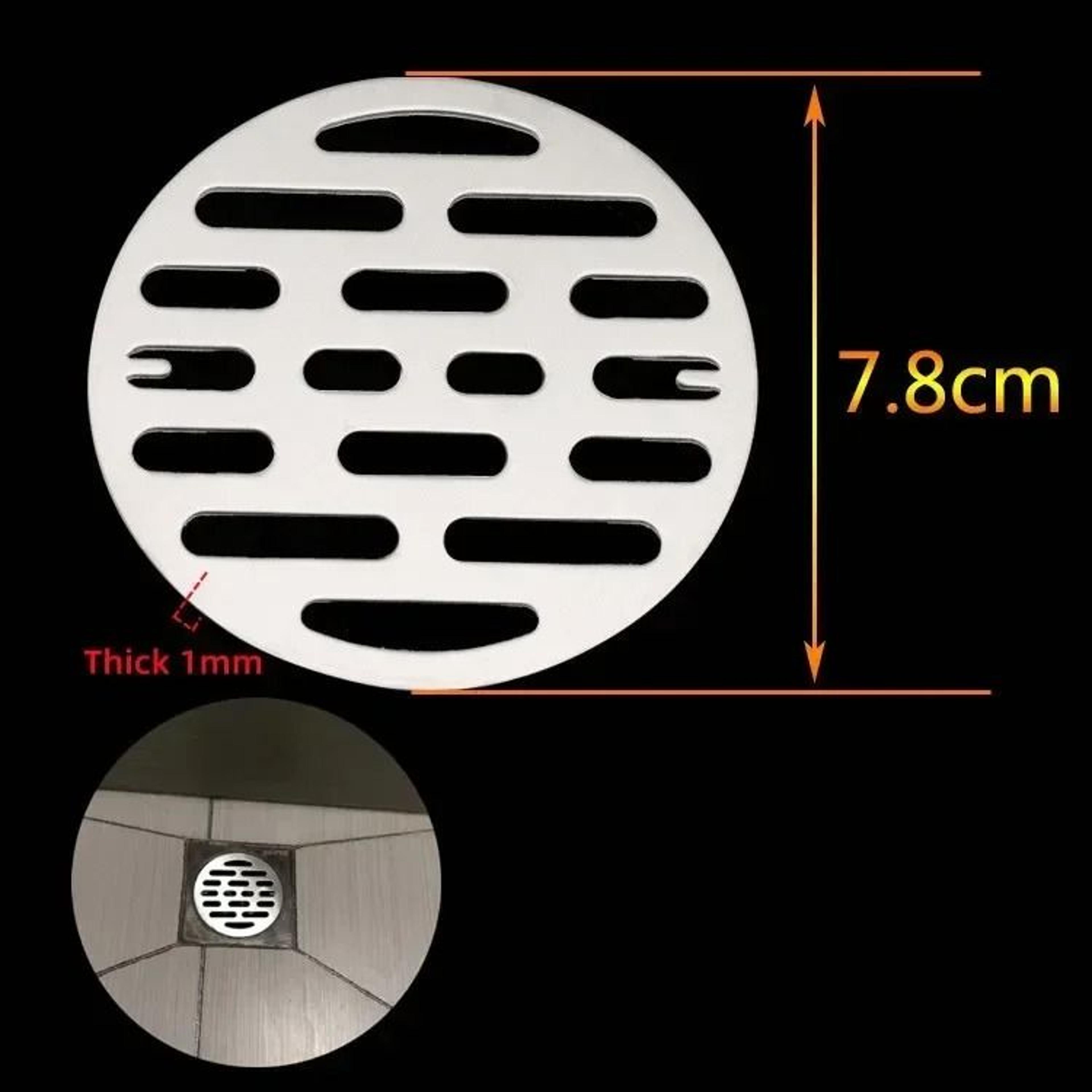 Universal Stainless Steel Round Floor Drain Cover 5