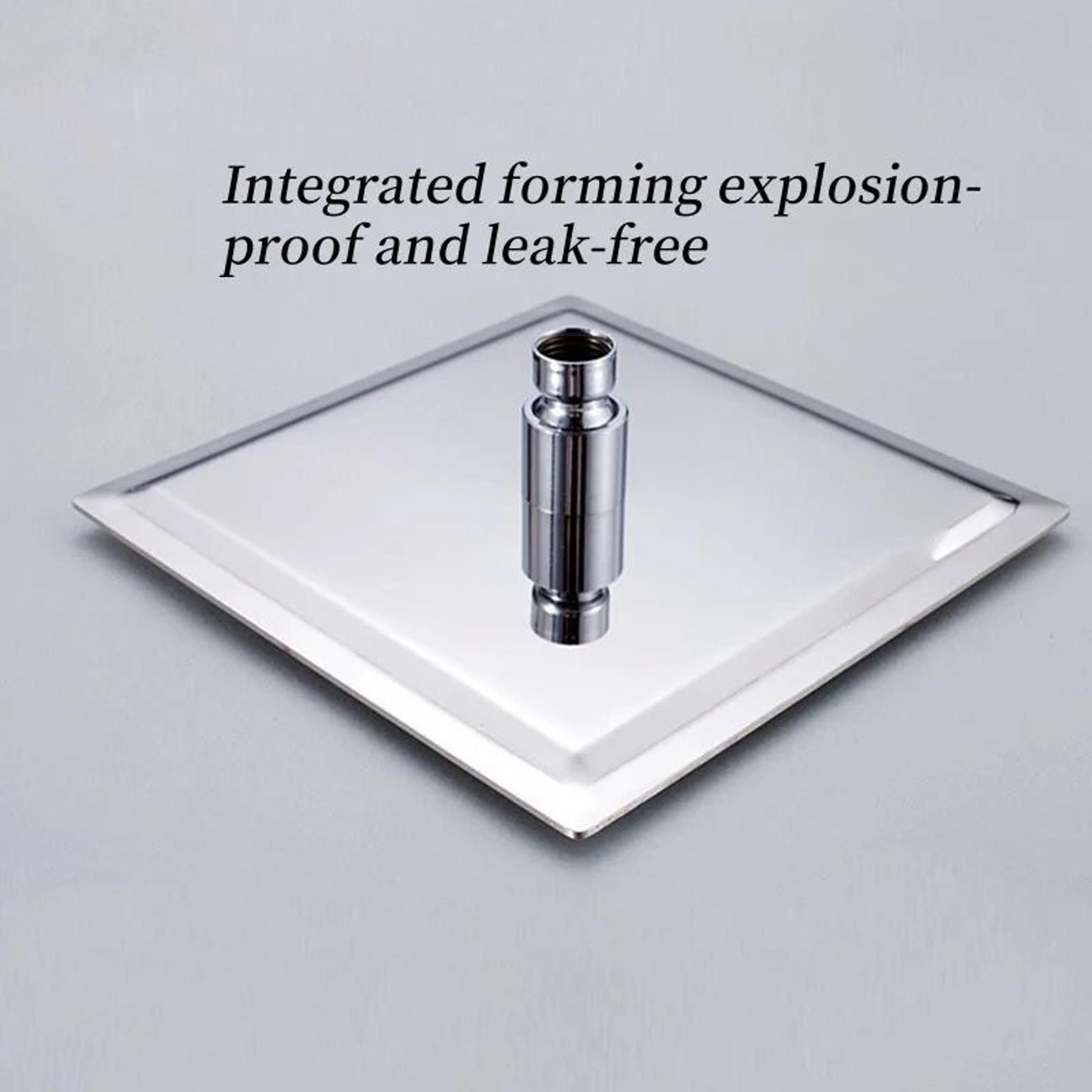 Stainless Steel Square Rainfall Shower Head 4