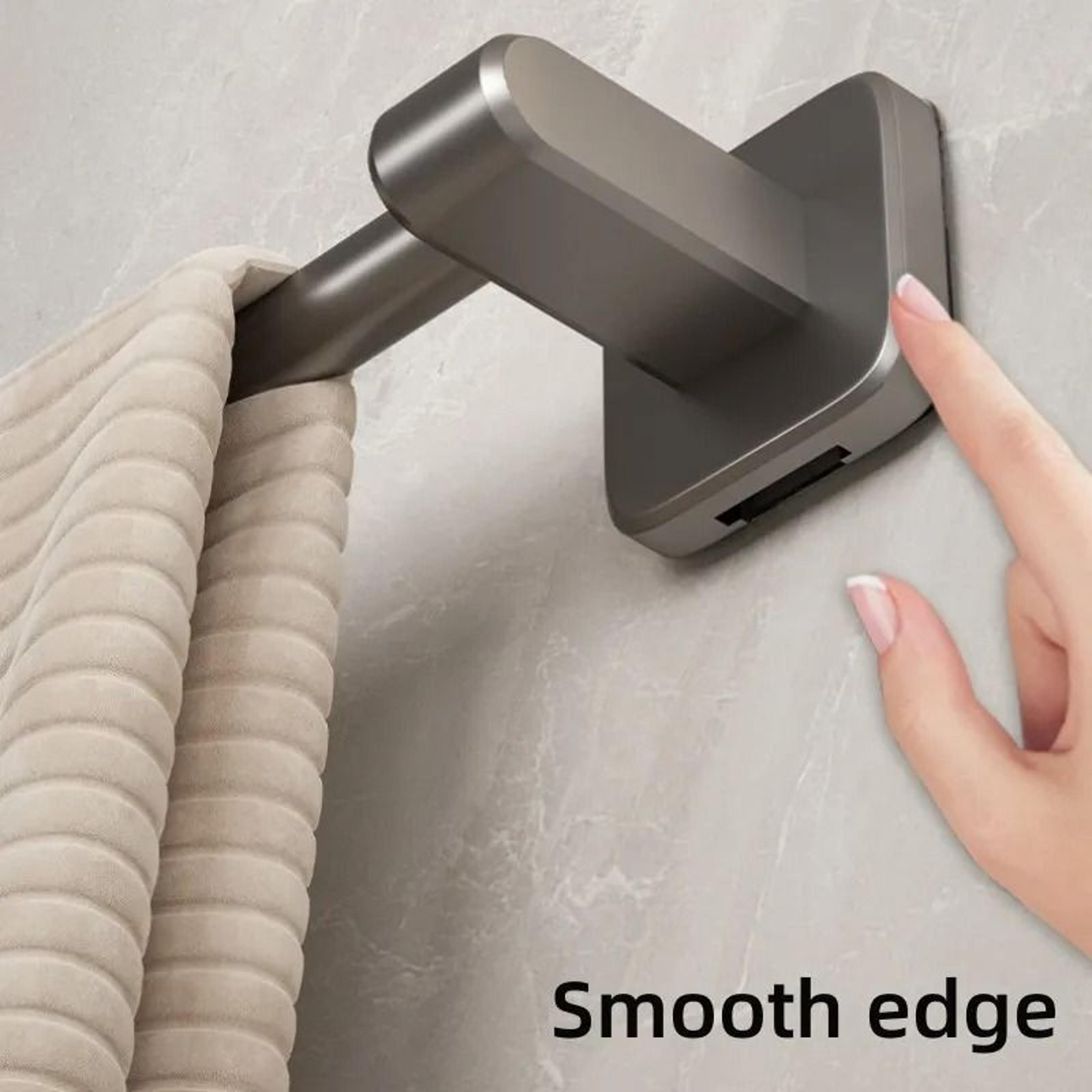 SelfAdhesive NoDrill Bathroom Towel Bar 10