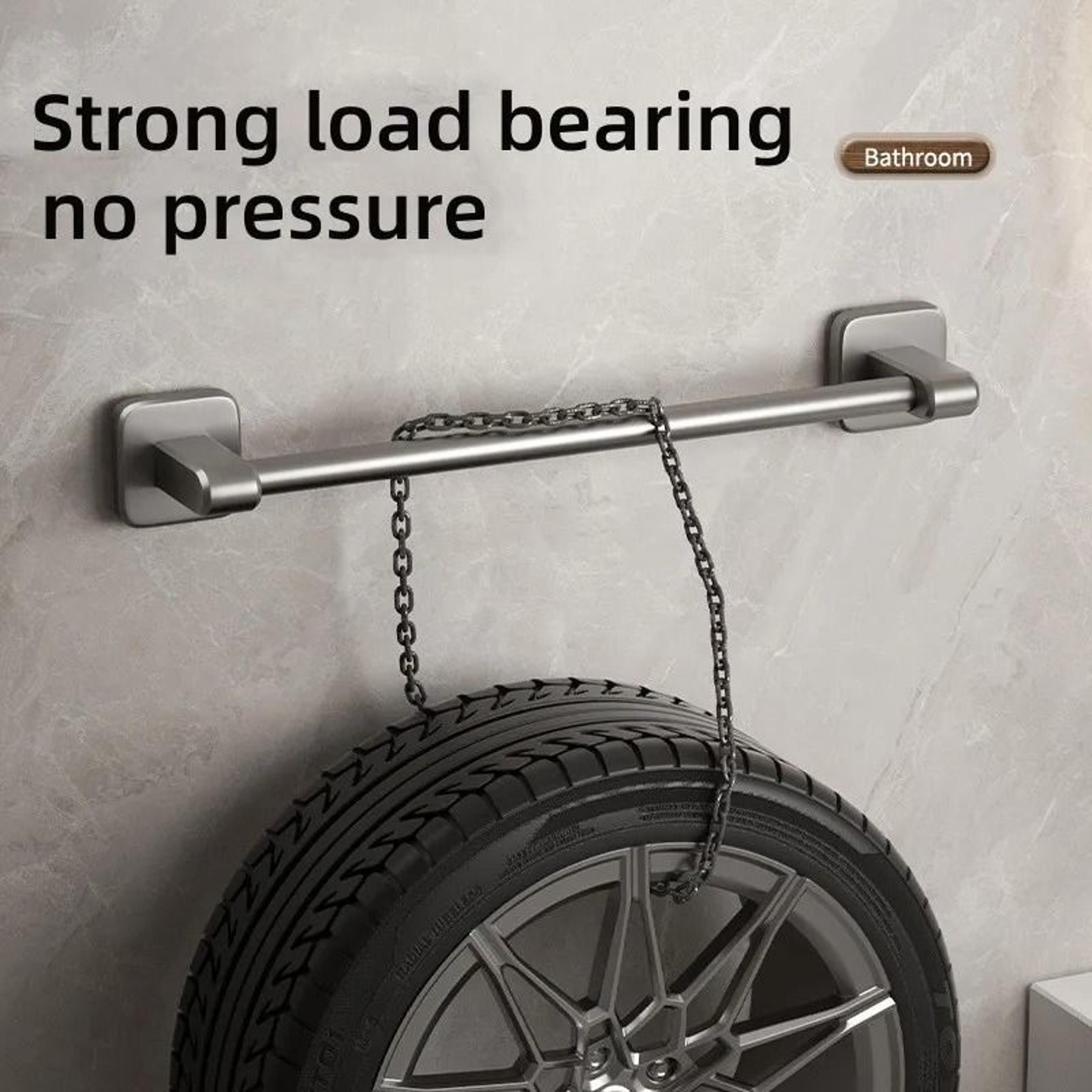 SelfAdhesive NoDrill Bathroom Towel Bar 11