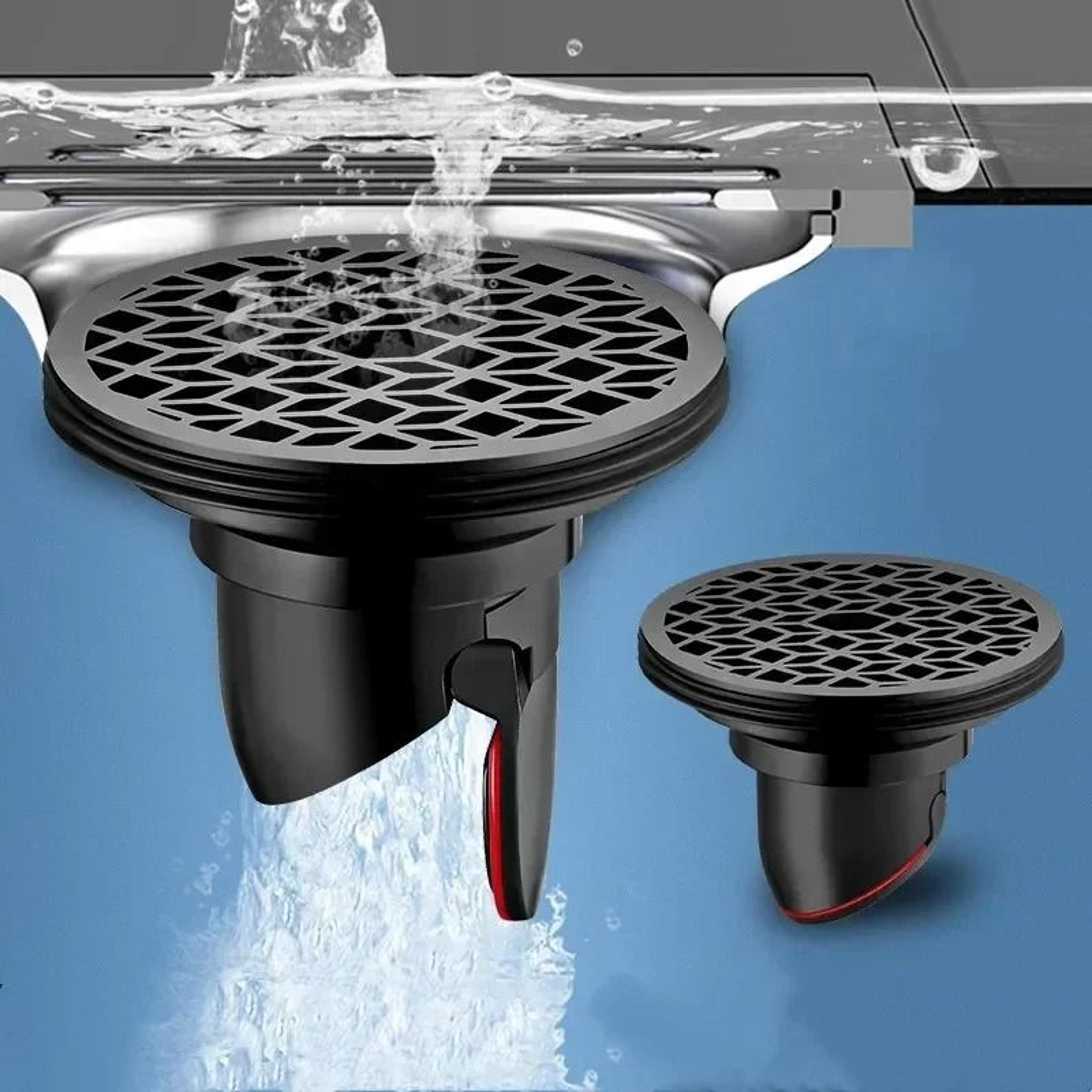 AntiOdor Floor Drain Core With Hair Strainer 6
