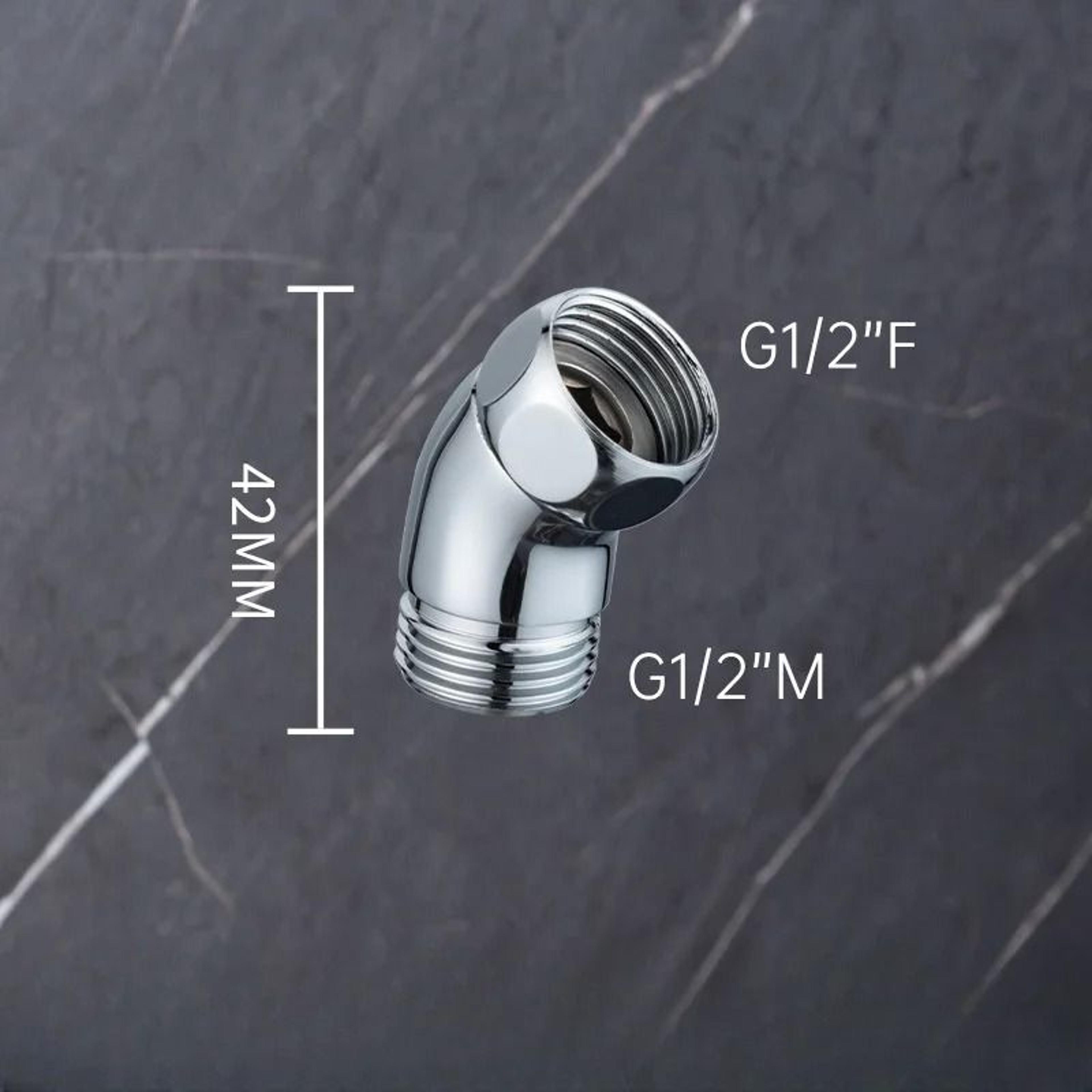 G12 135 Shower Head Elbow Adapter 1