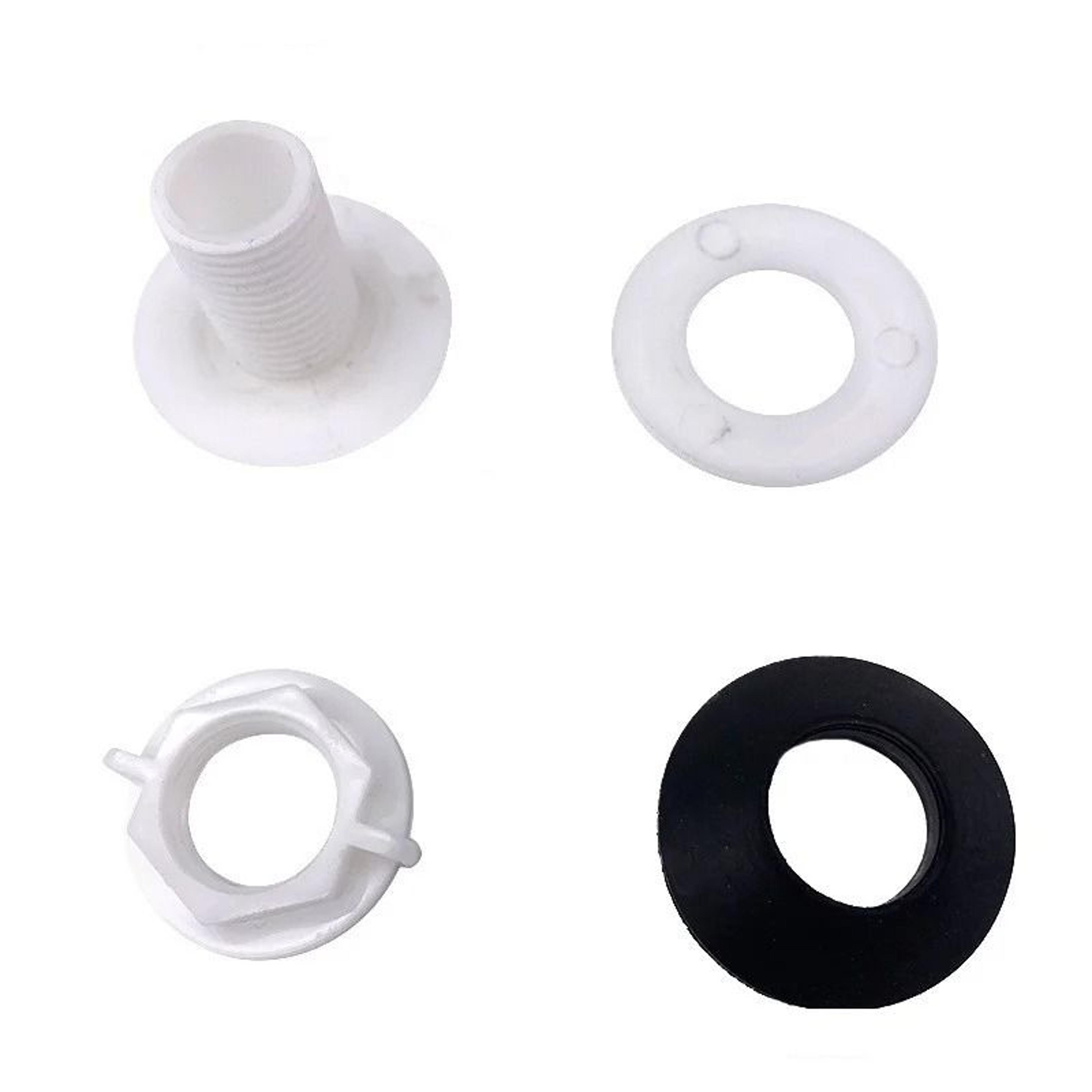 white kitchen sink hole cover and faucet blanking plug