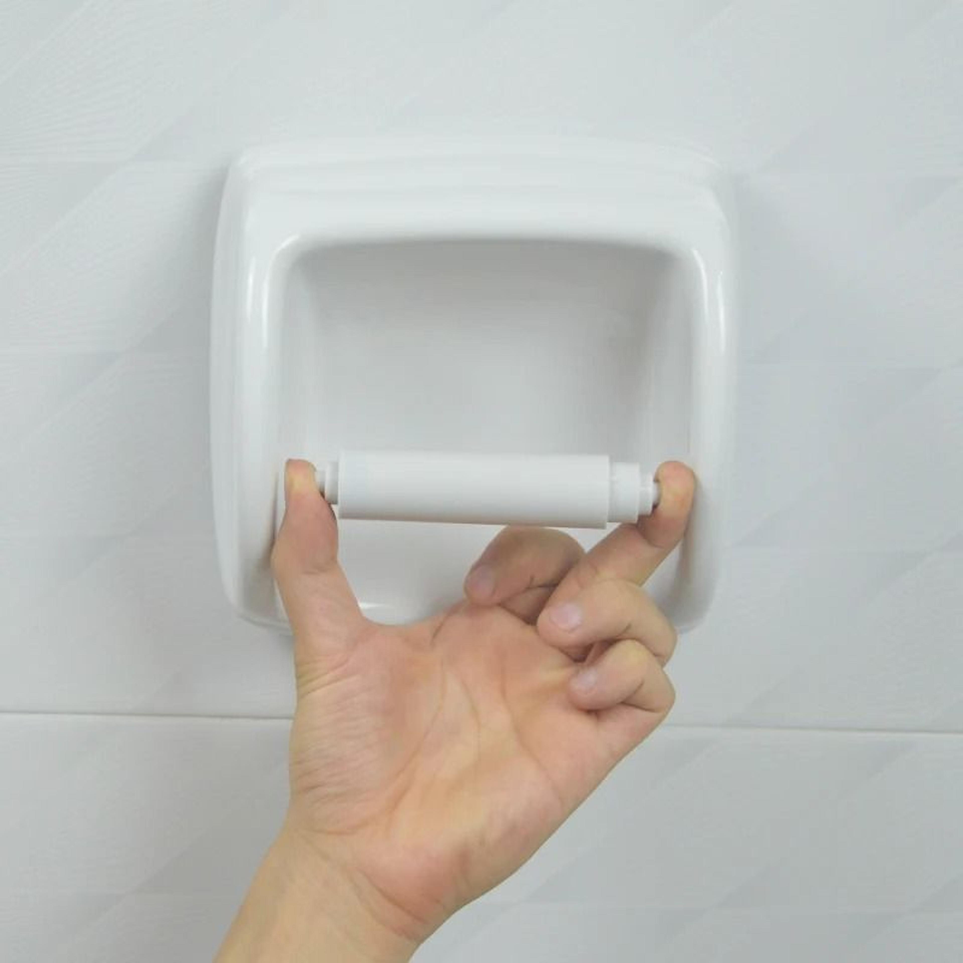 Adjustable SpringLoaded Toilet Paper Roll Replacement Spindle 6