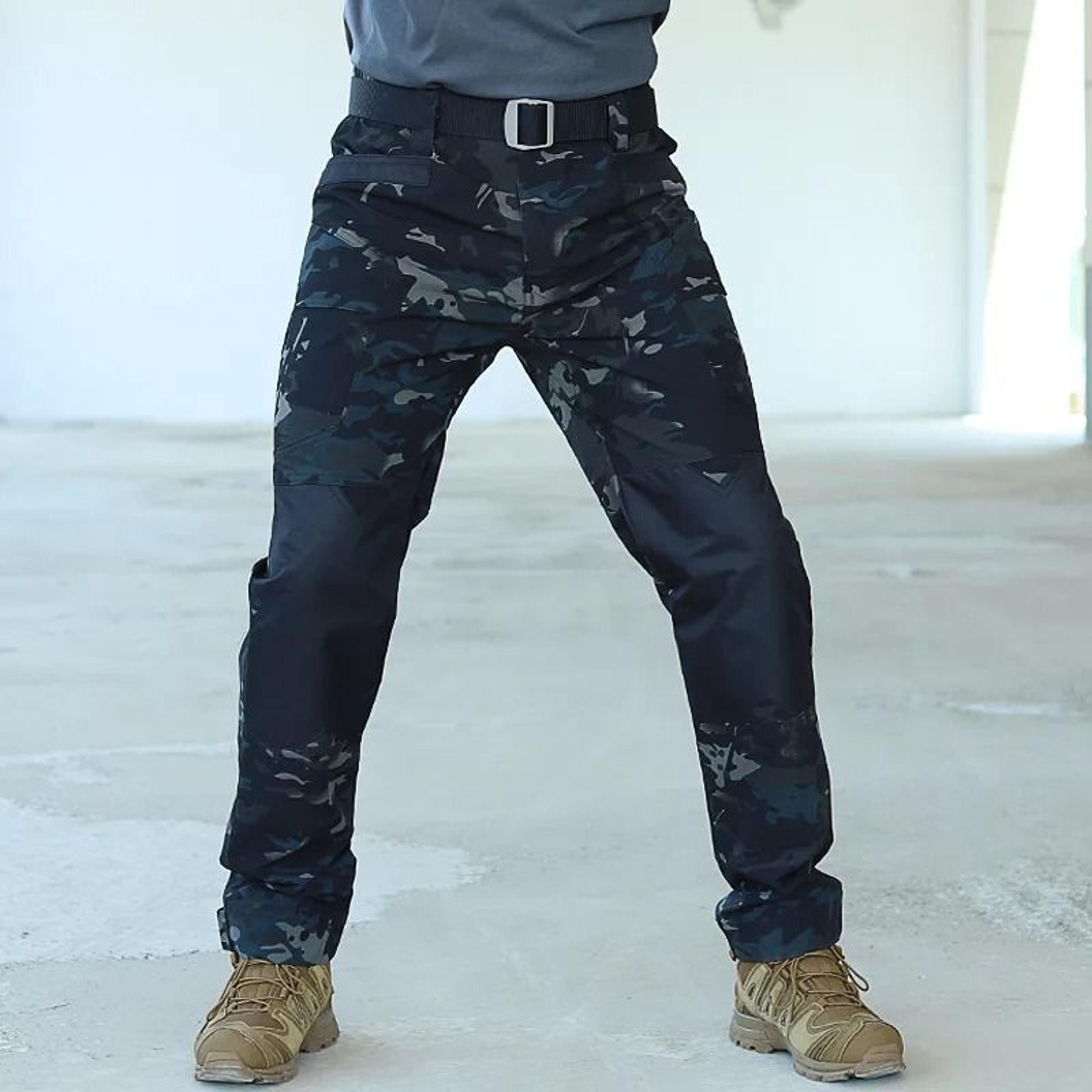 Mens Waterproof Stretch Tactical Cargo Pants With QuickDry MultiPocket Design 2