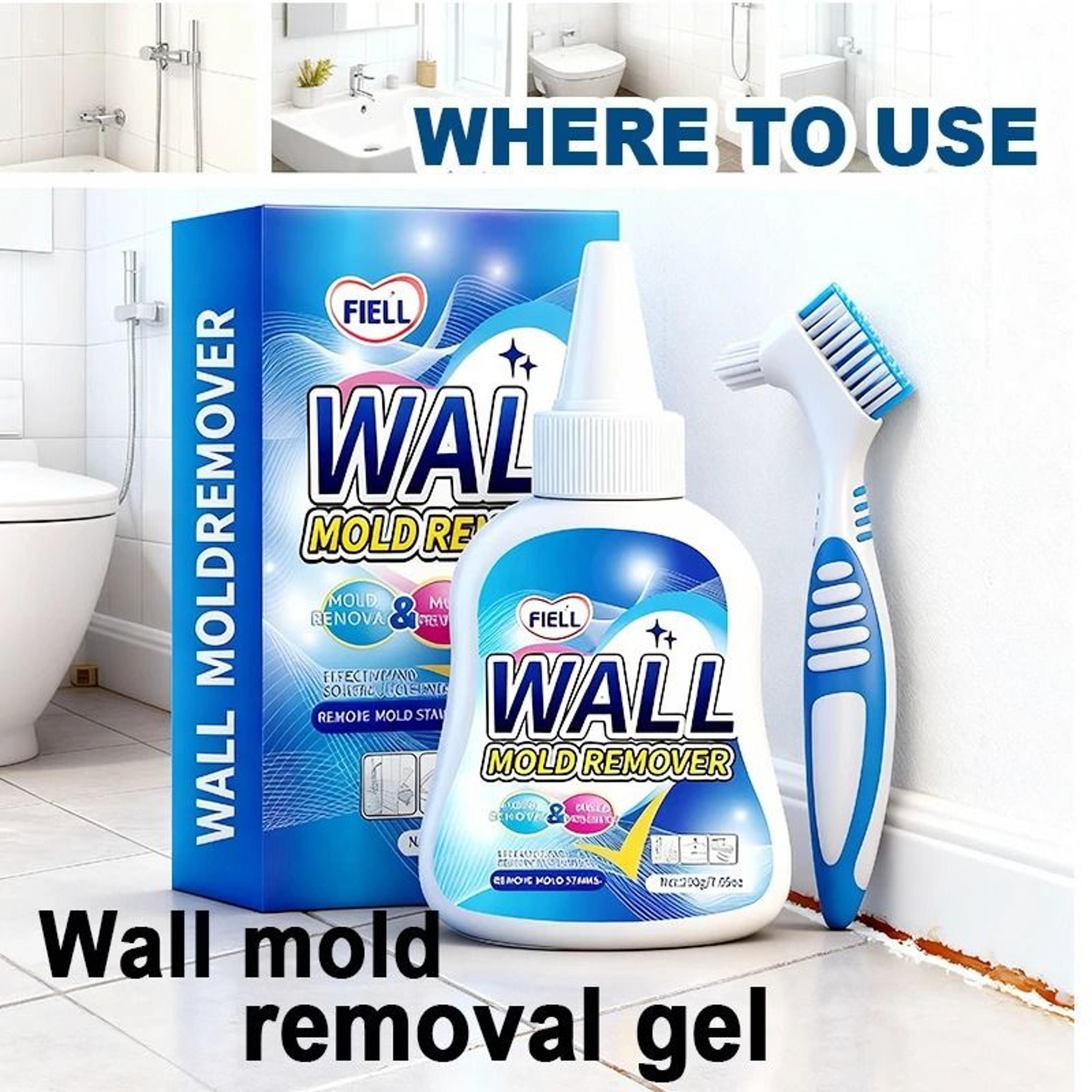 deep-clean mold remover gel for tile grout sinks and bathtubs