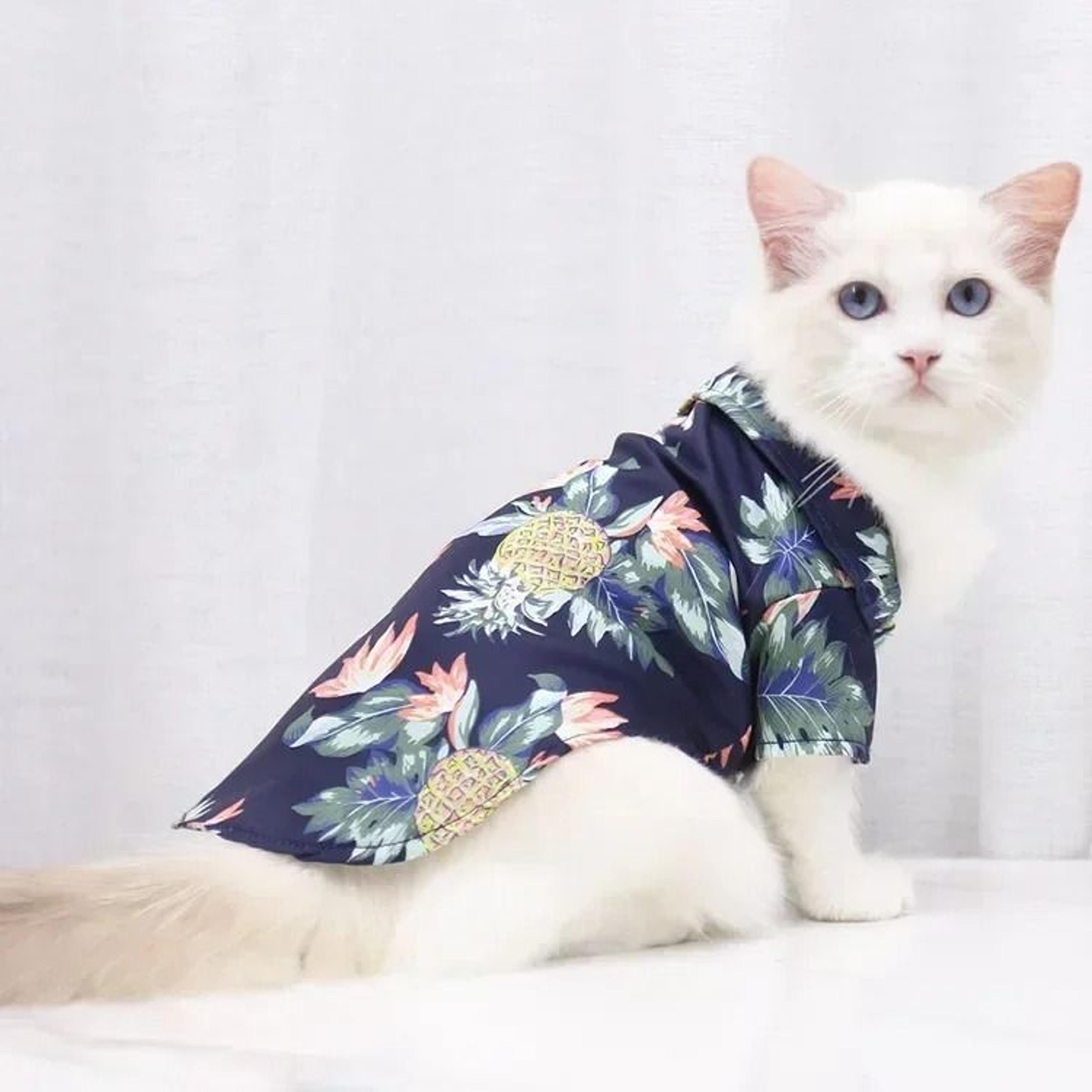 Hawaiian Summer Dog Shirt For Small And Medium Pets 11