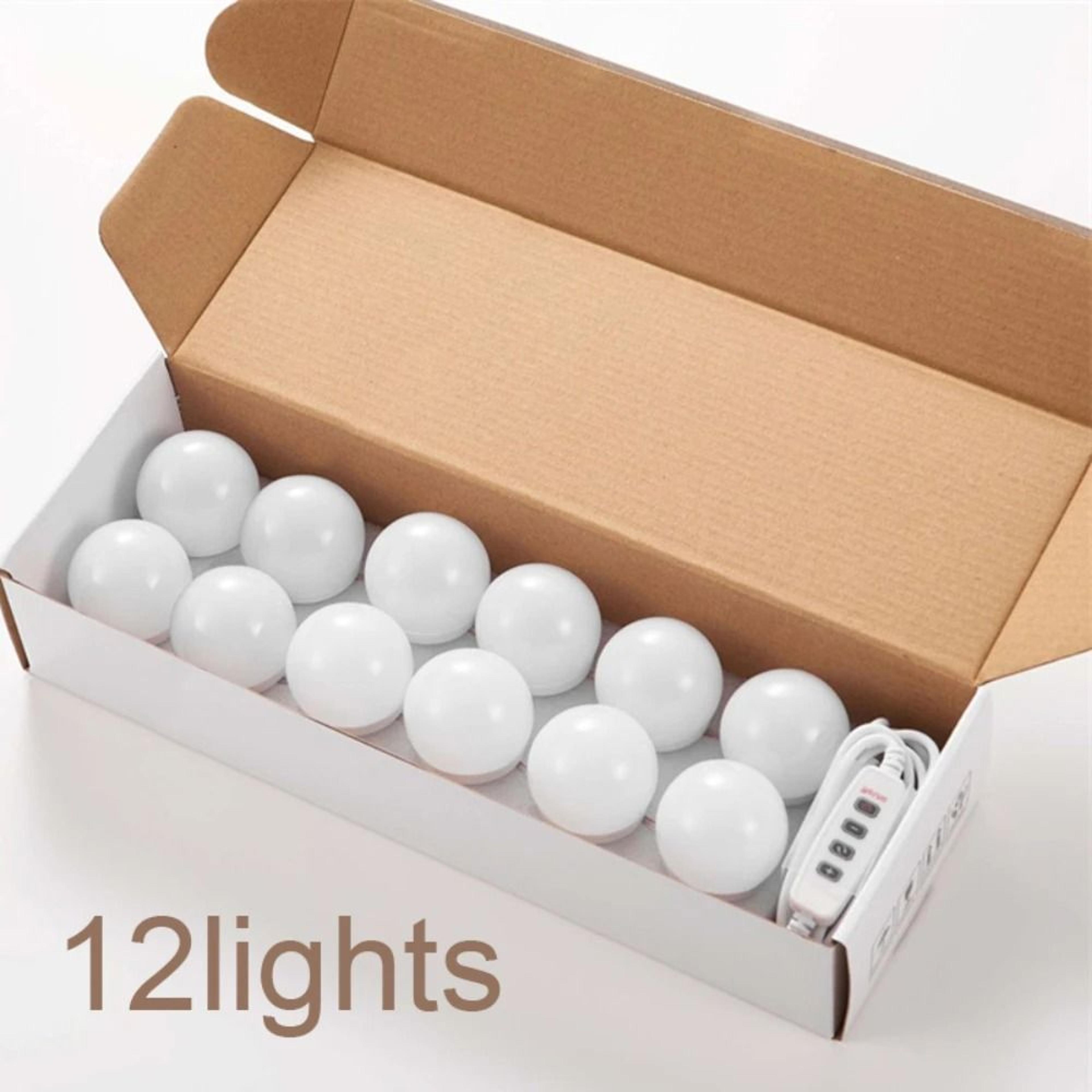 StickOn Hollywood Vanity Mirror Lights With 3 Color Modes 3
