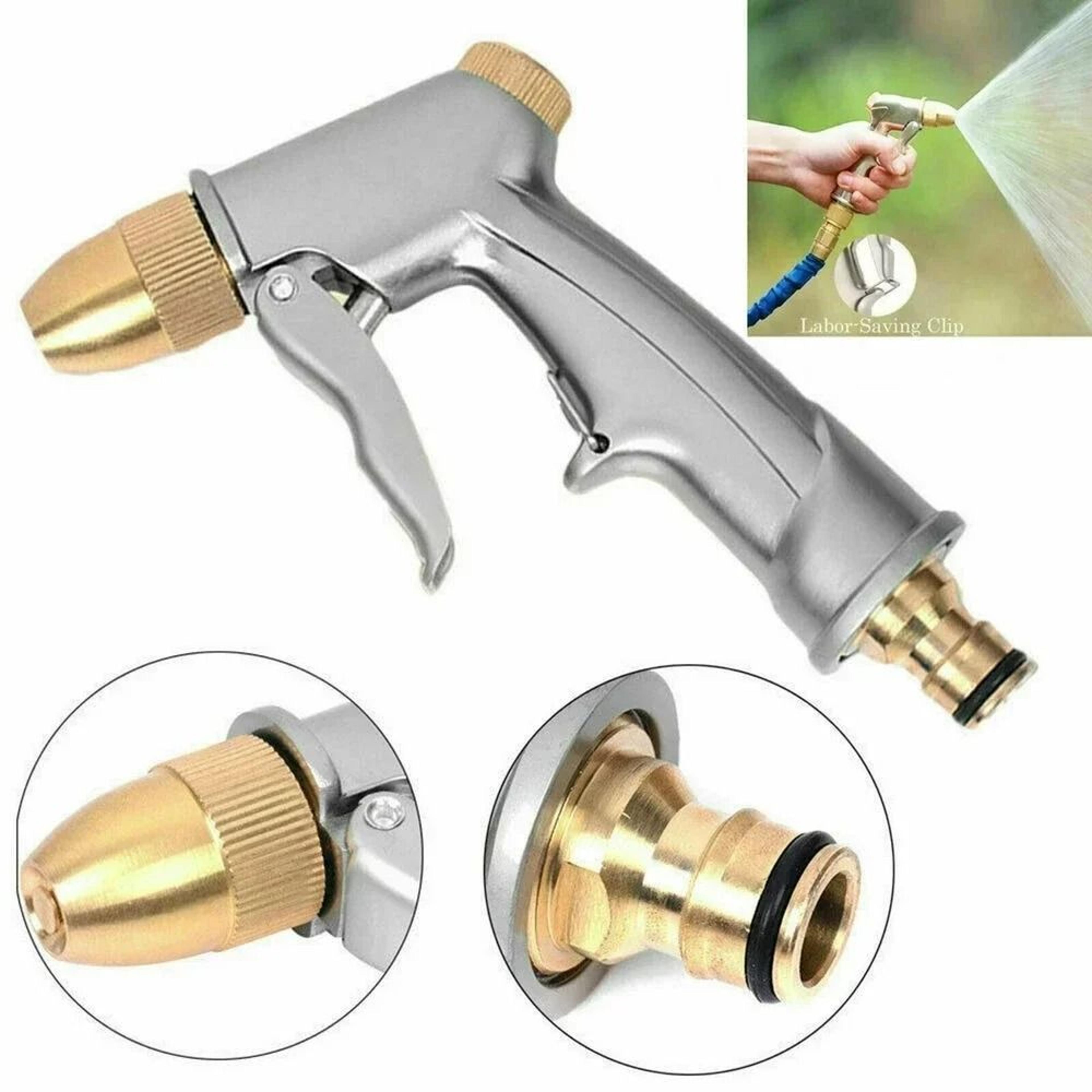 Adjustable Metal High Pressure Water Gun For Car Wash And Garden 4