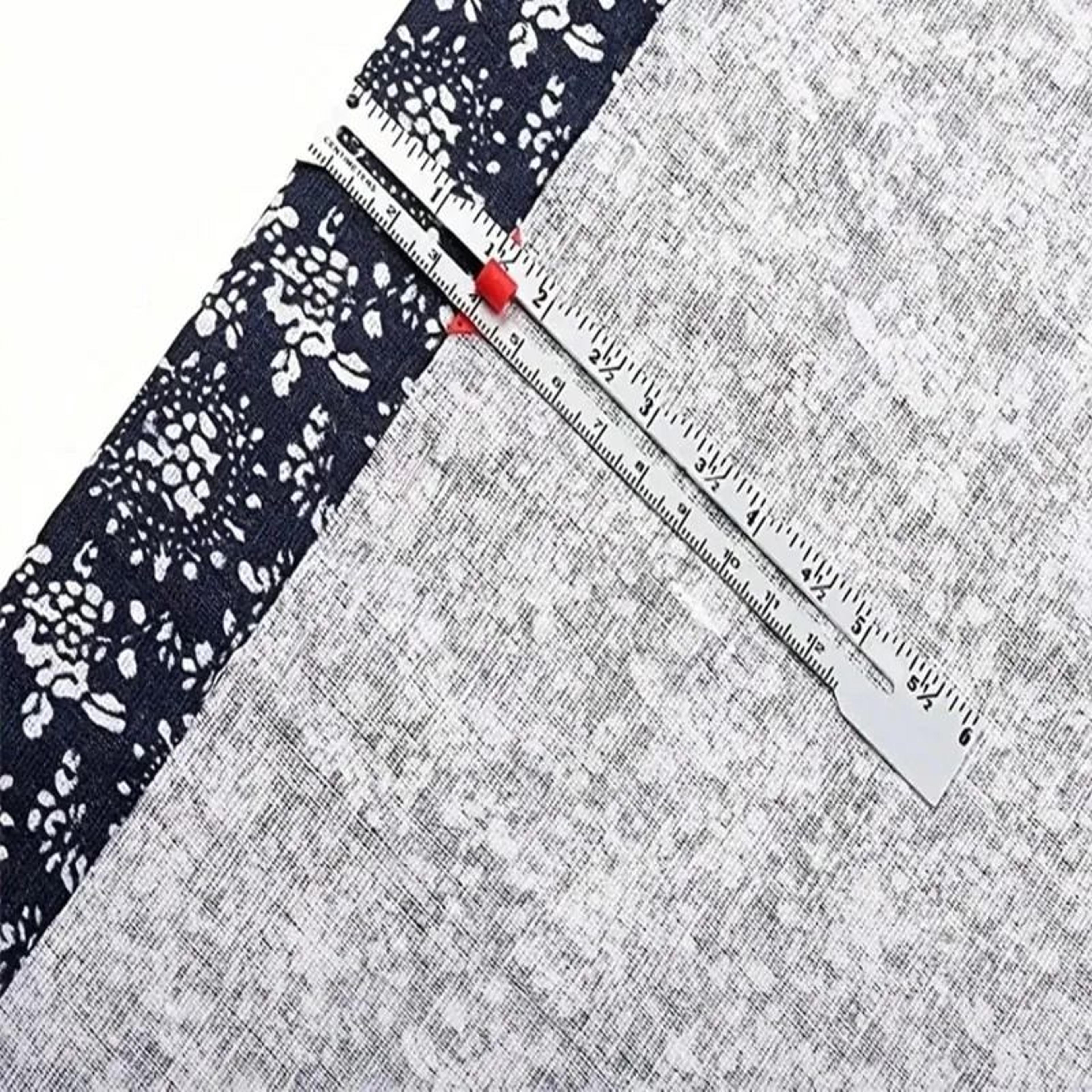 Metal Sliding Sewing Gauge For Quilting Hemming And Craft Measurements 5