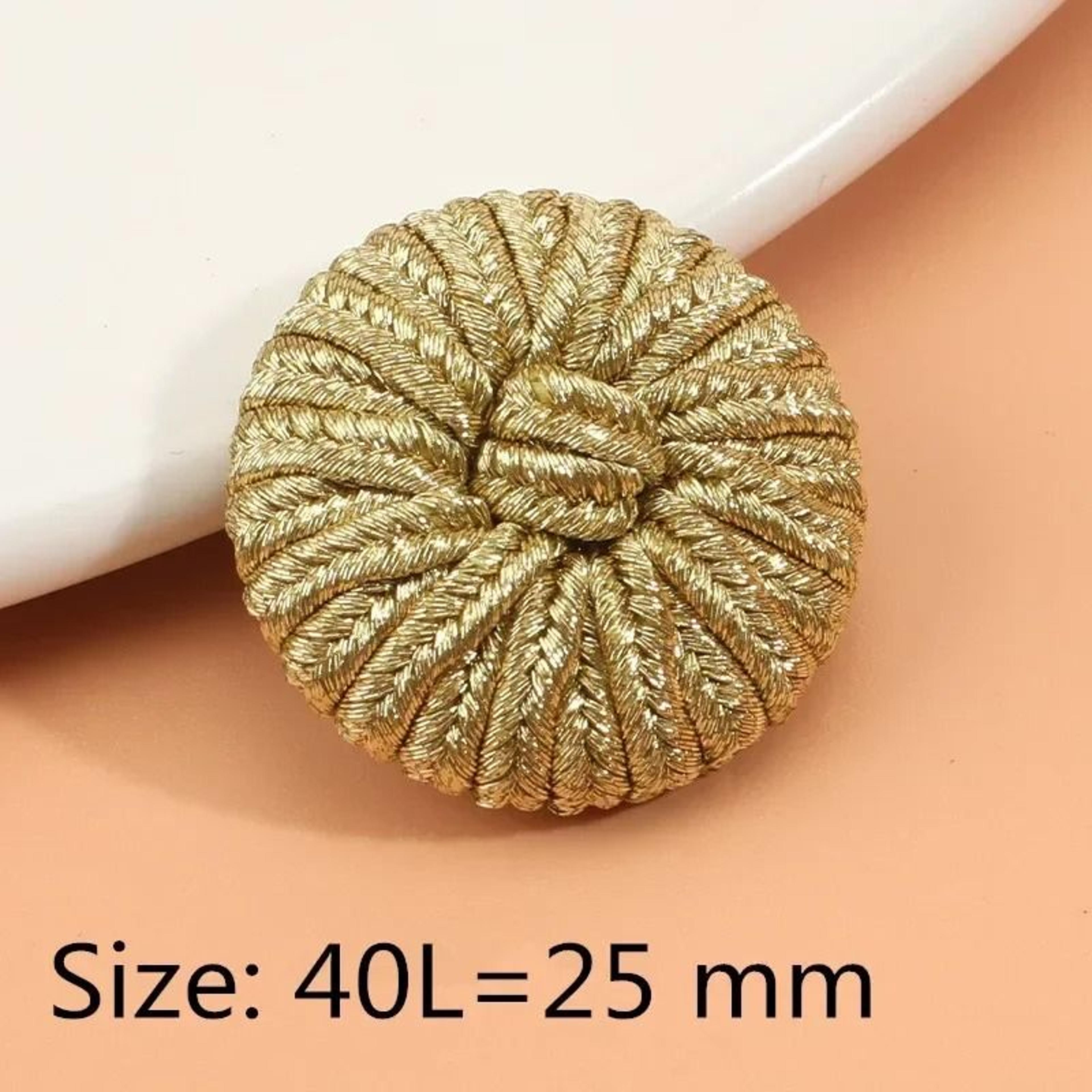 5PCS Handmade Chinese Knot Buttons For Coats Dresses And Tang Suits 7