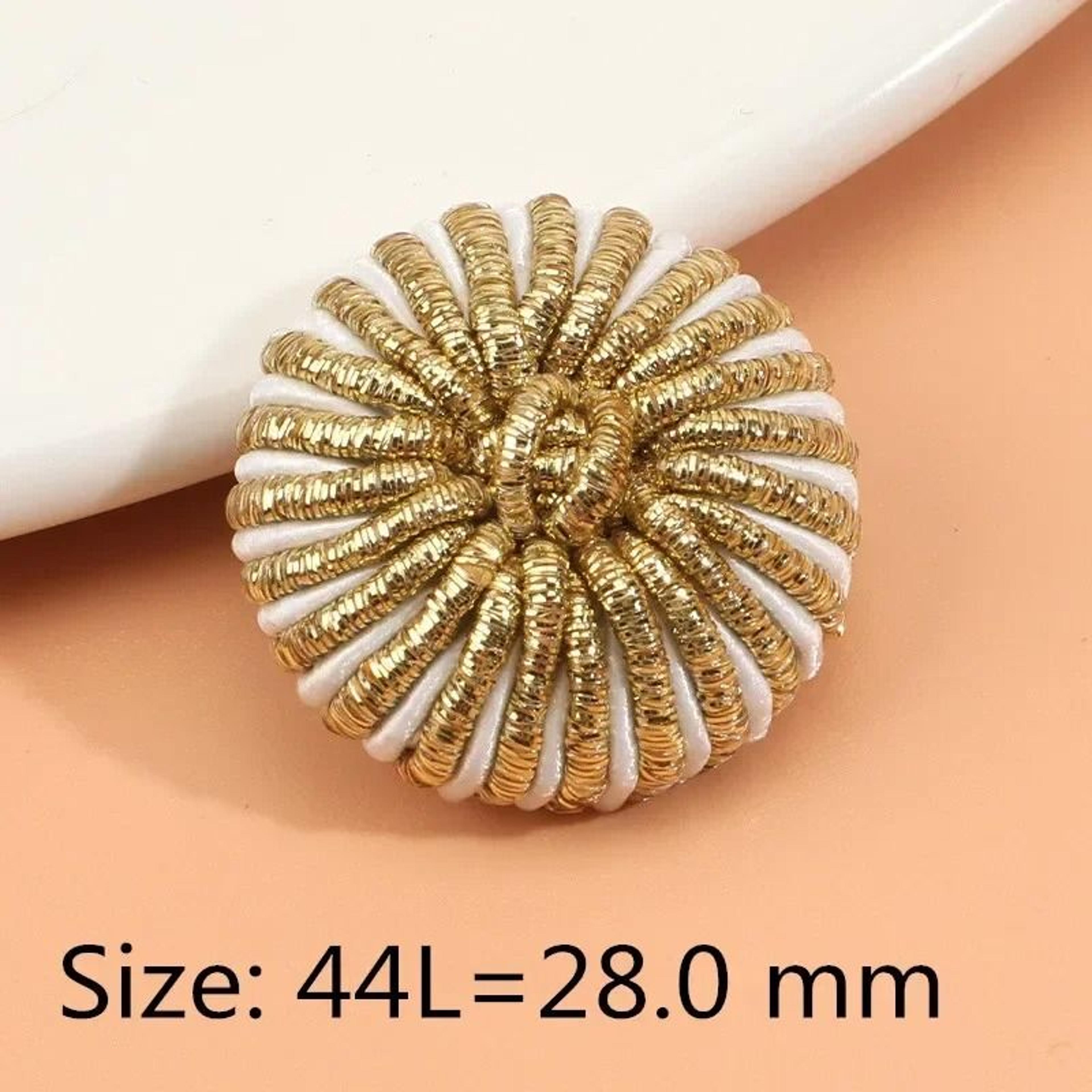 5PCS Handmade Chinese Knot Buttons For Coats Dresses And Tang Suits 11