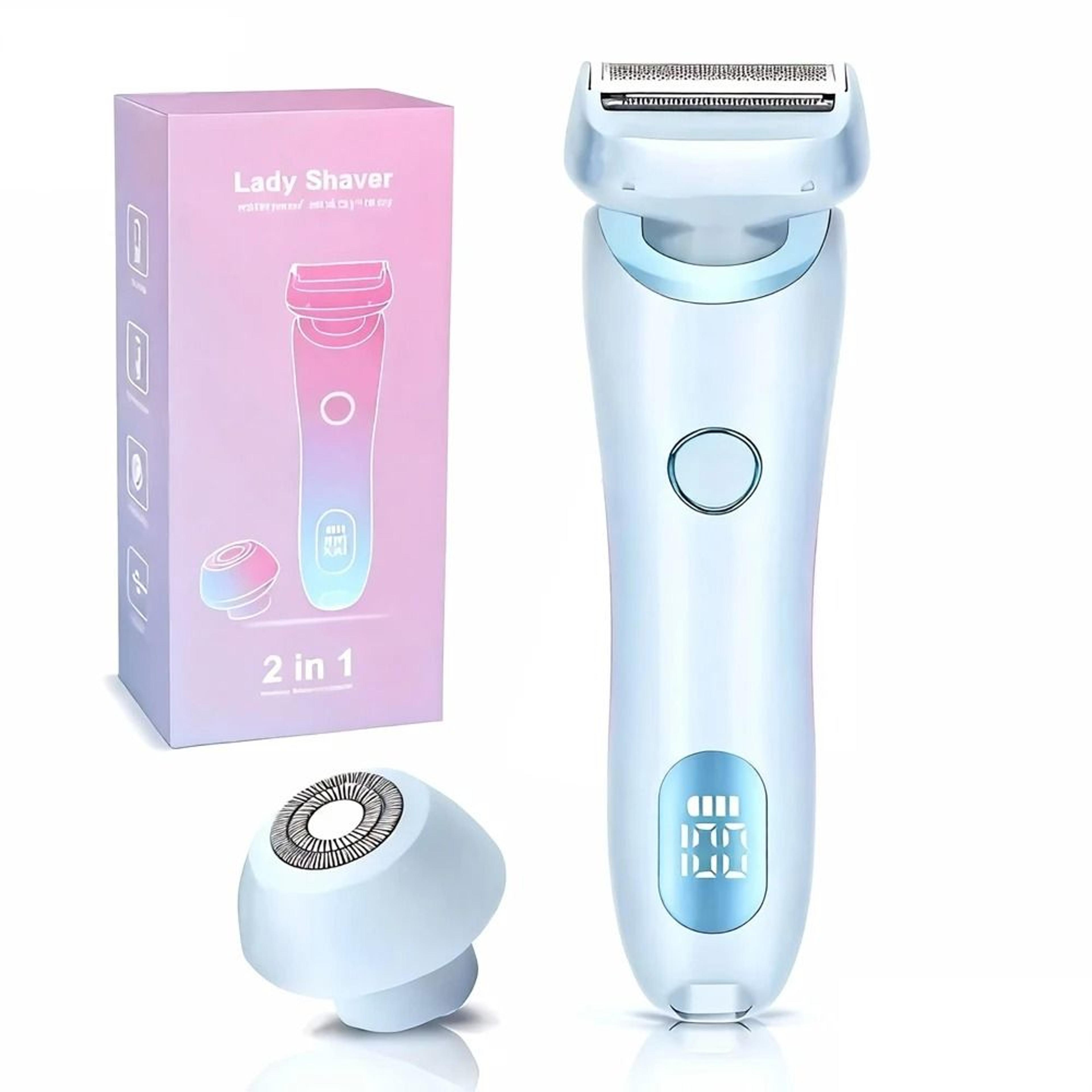rechargeable bikini trimmer and electric body shaver for women