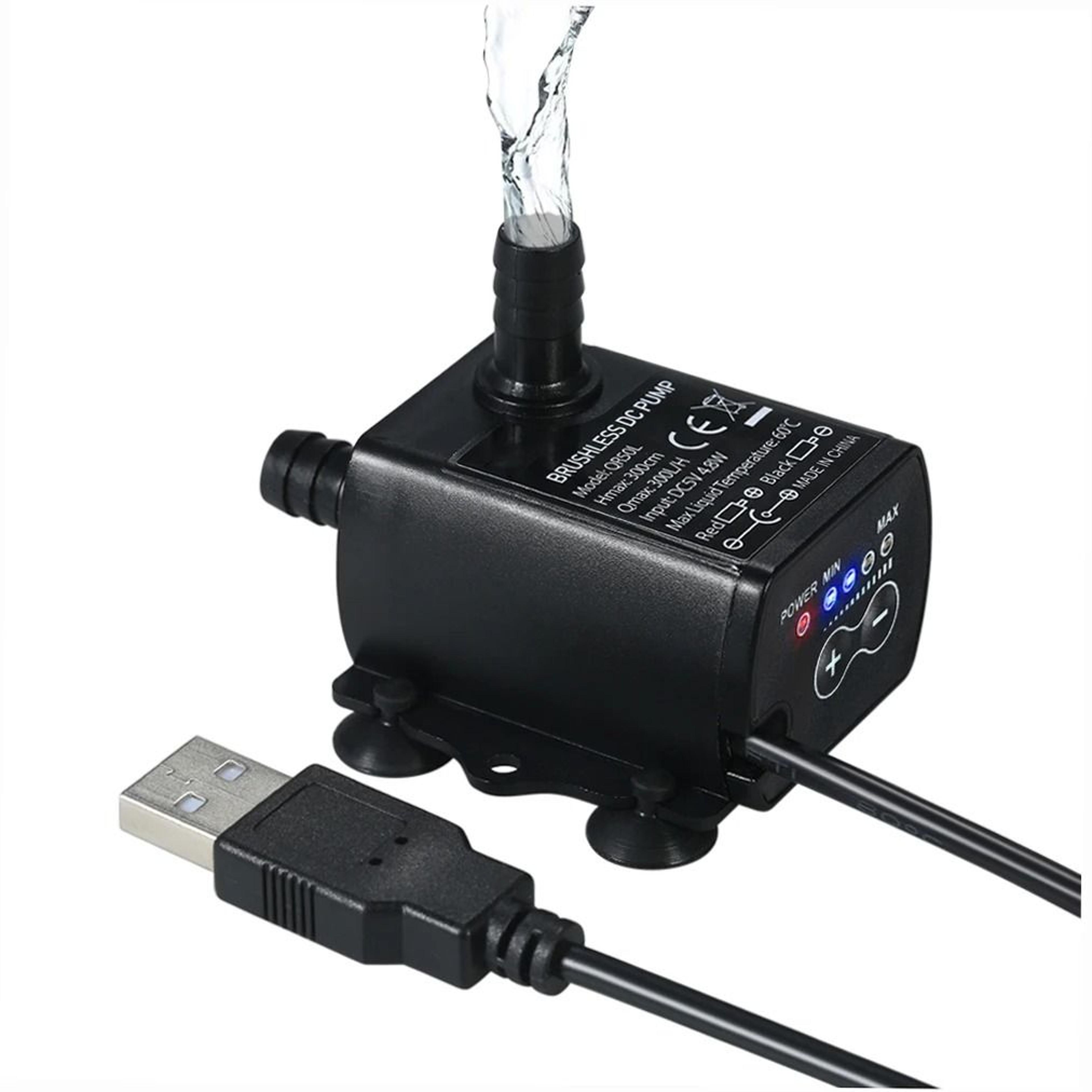 Mini USB Submersible Water Pump With Adjustable Flow For Aquariums And Fountains 2