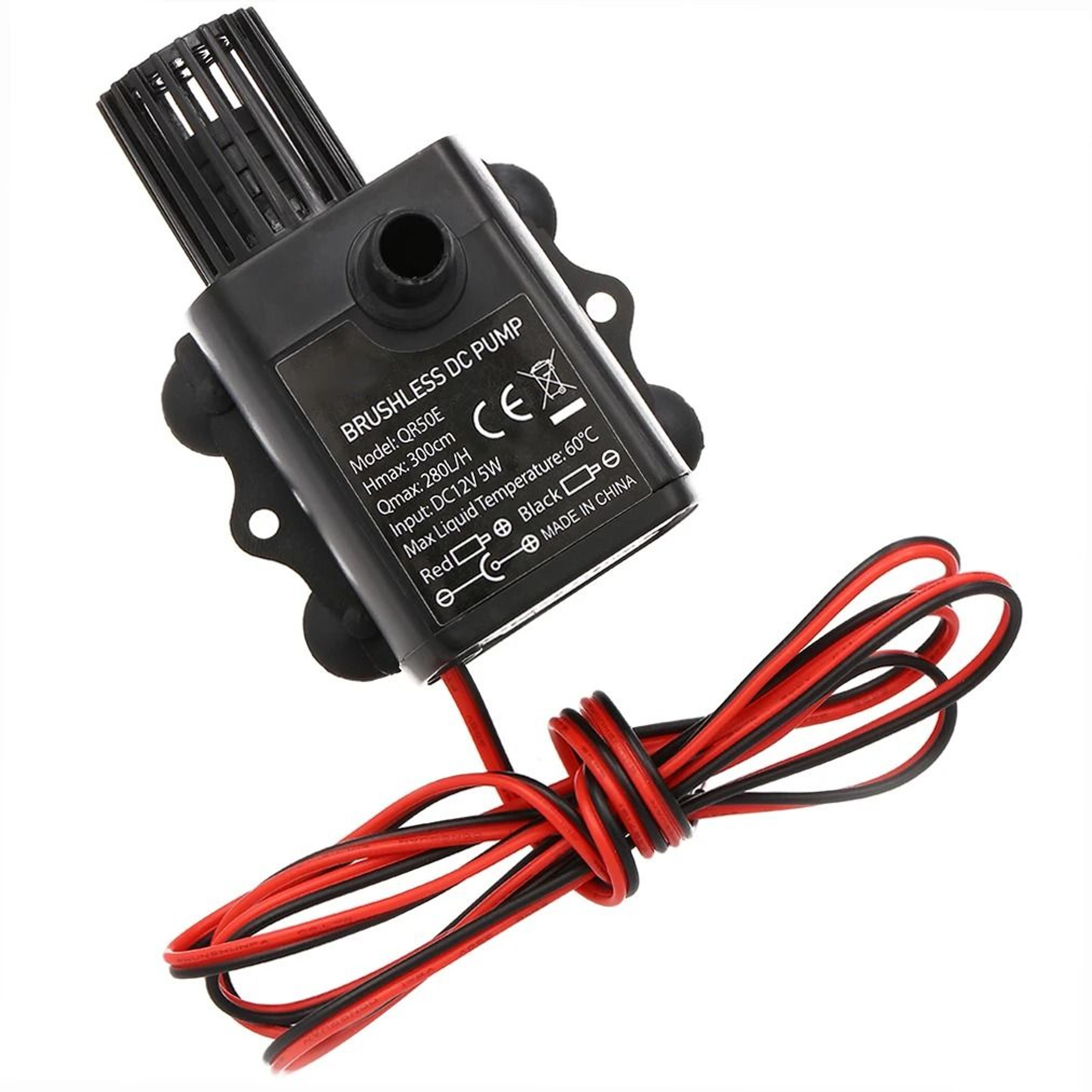 12v mini brushless submersible water pump for aquariums and fountains
