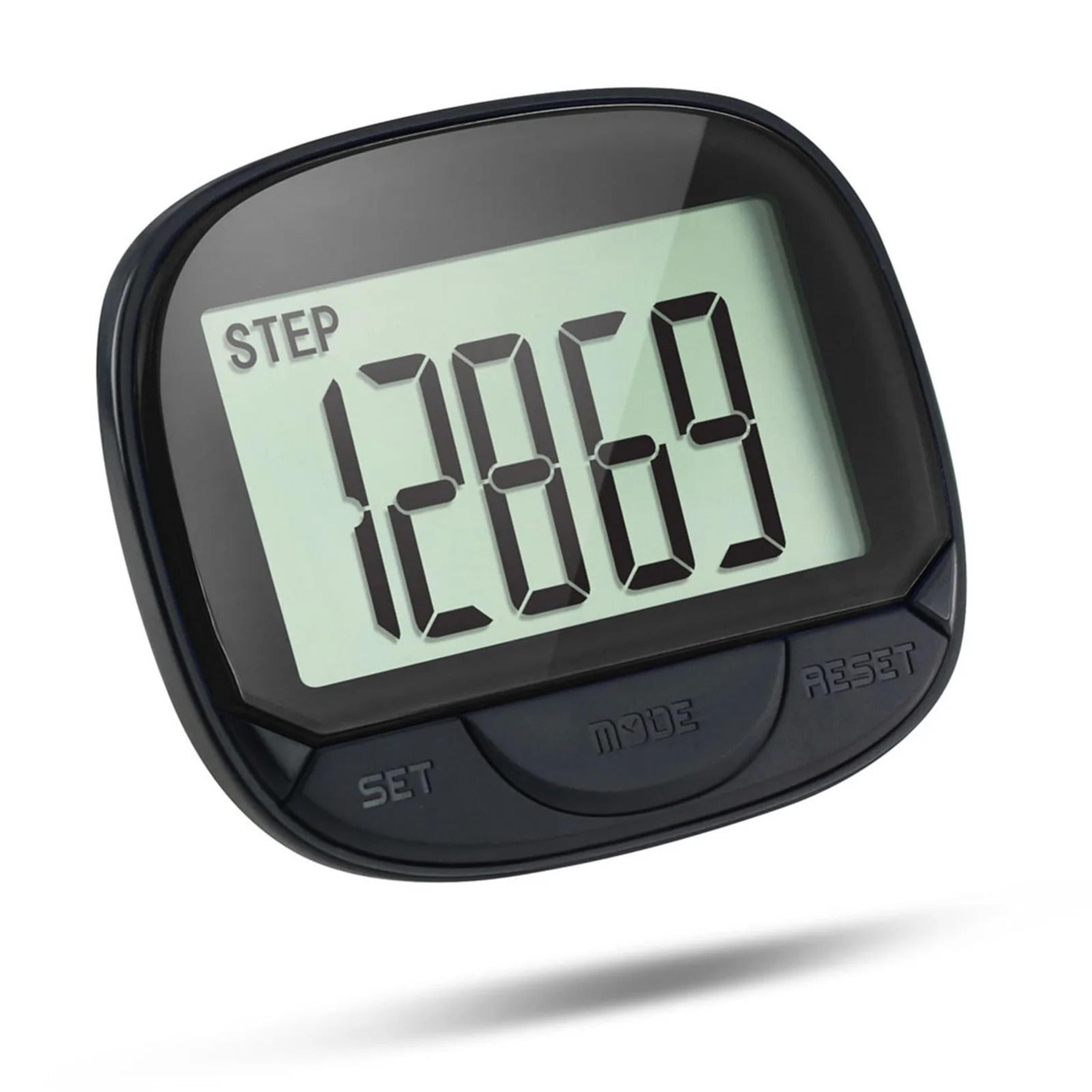 3D ClipOn Pedometer Step Counter For Walking Distance And Calories 1