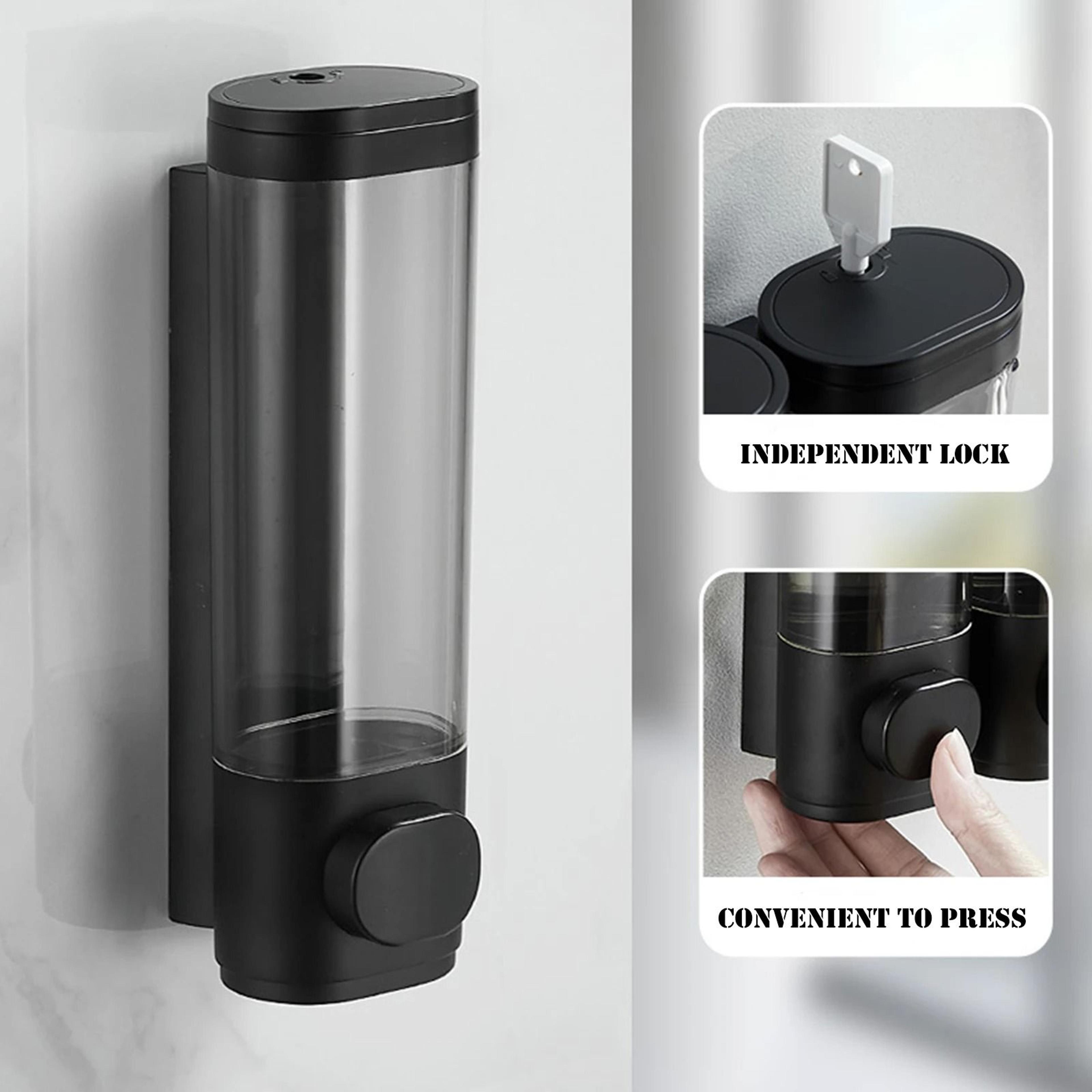 600mL Wall Mounted Manual Soap Dispenser For Bathroom And Kitchen 3