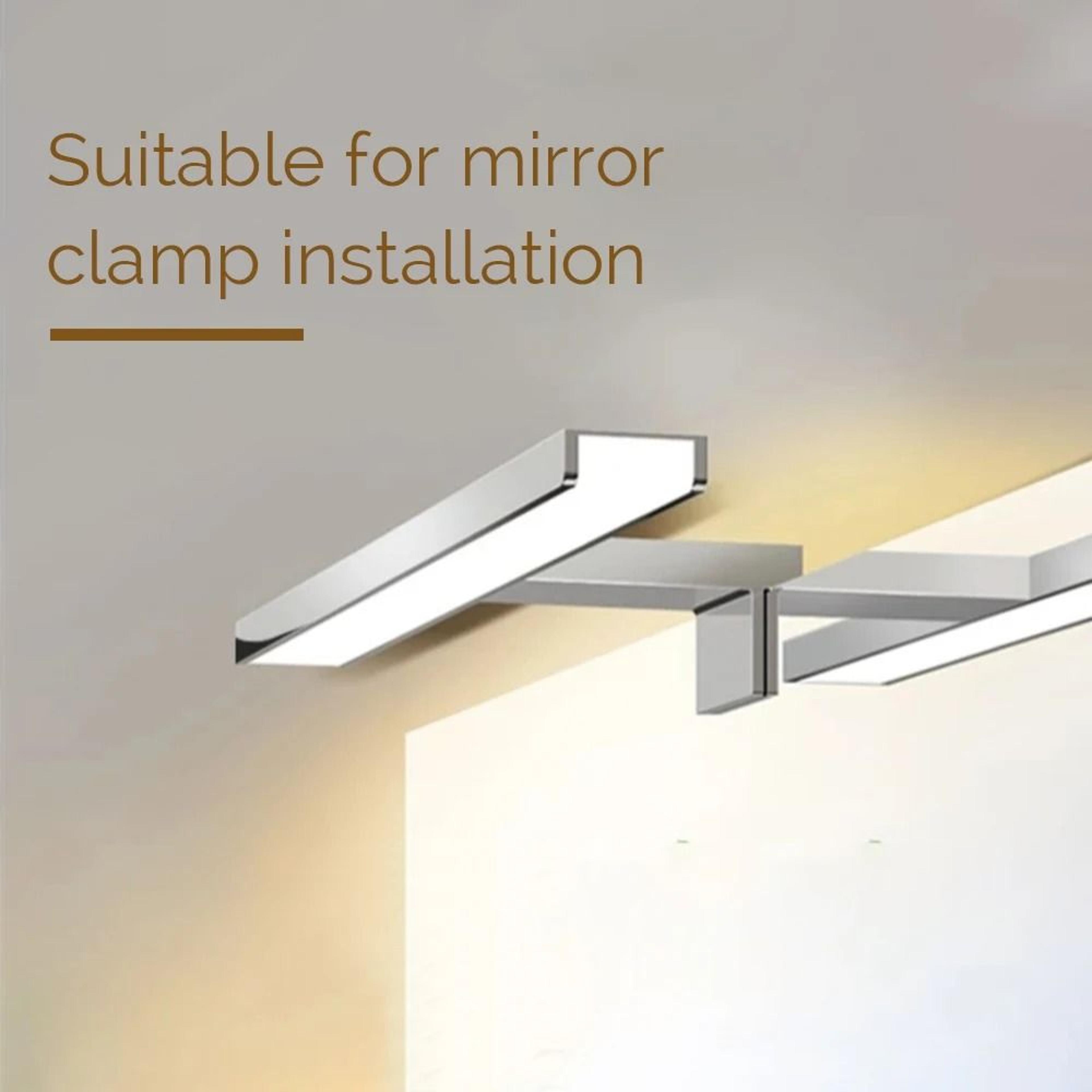6000K LED Bathroom Mirror Light With IP44 Vanity Wall Lighting 6