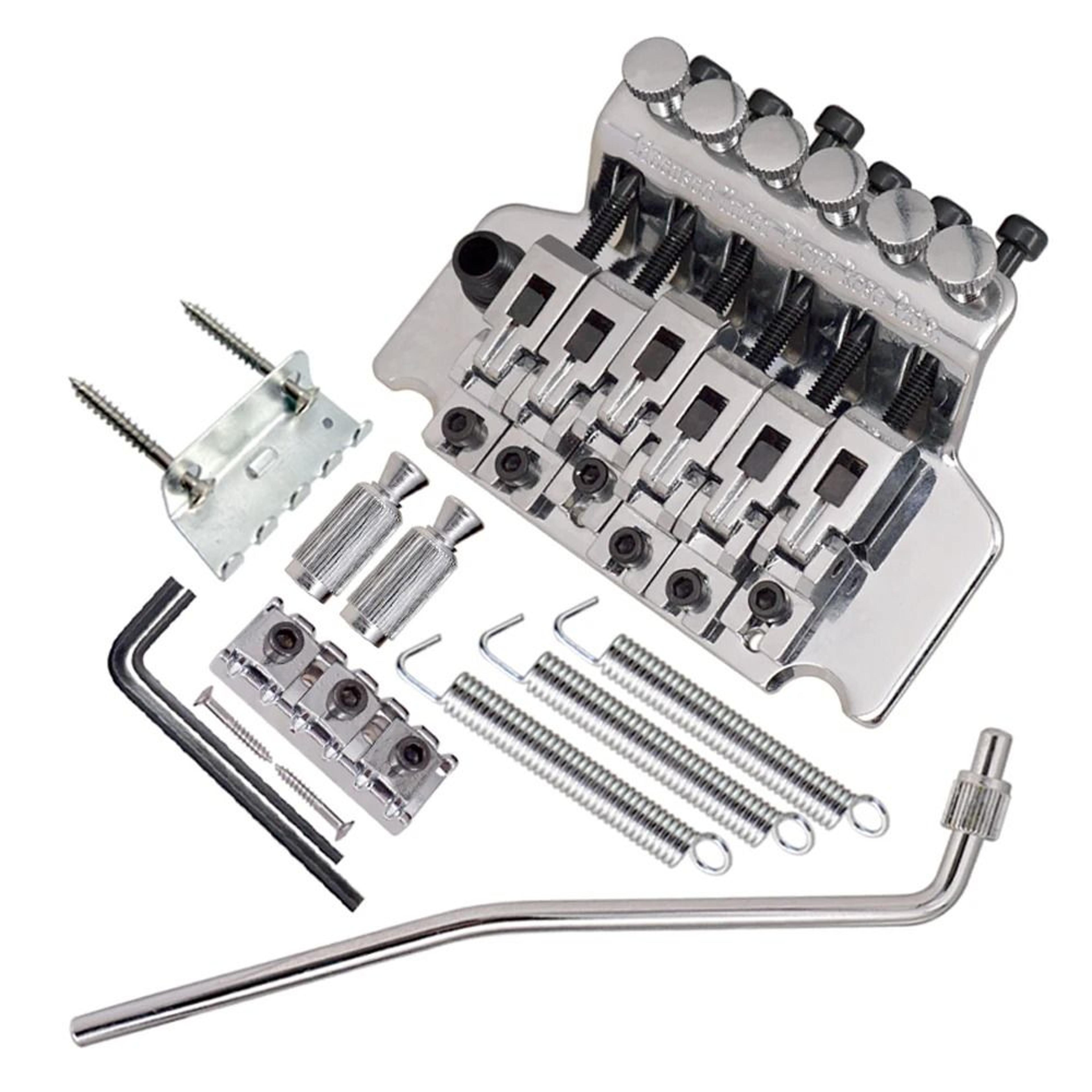 6String Roller Saddle Tremolo Bridge Tailpiece For Electric Guitar 1