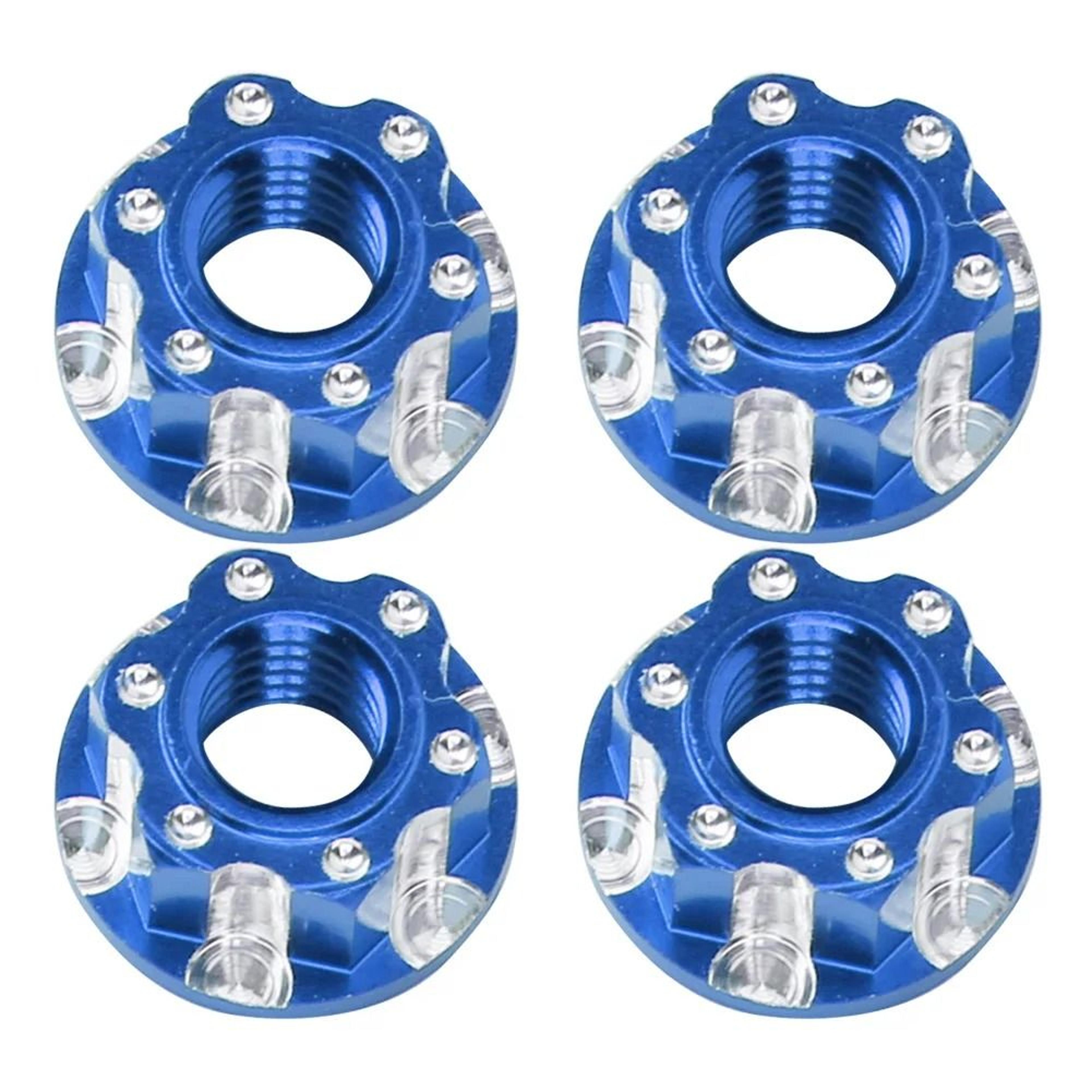 4PCS M4 Aluminum Hex Nuts For HSP D3 D4 110 RC Cars 3
