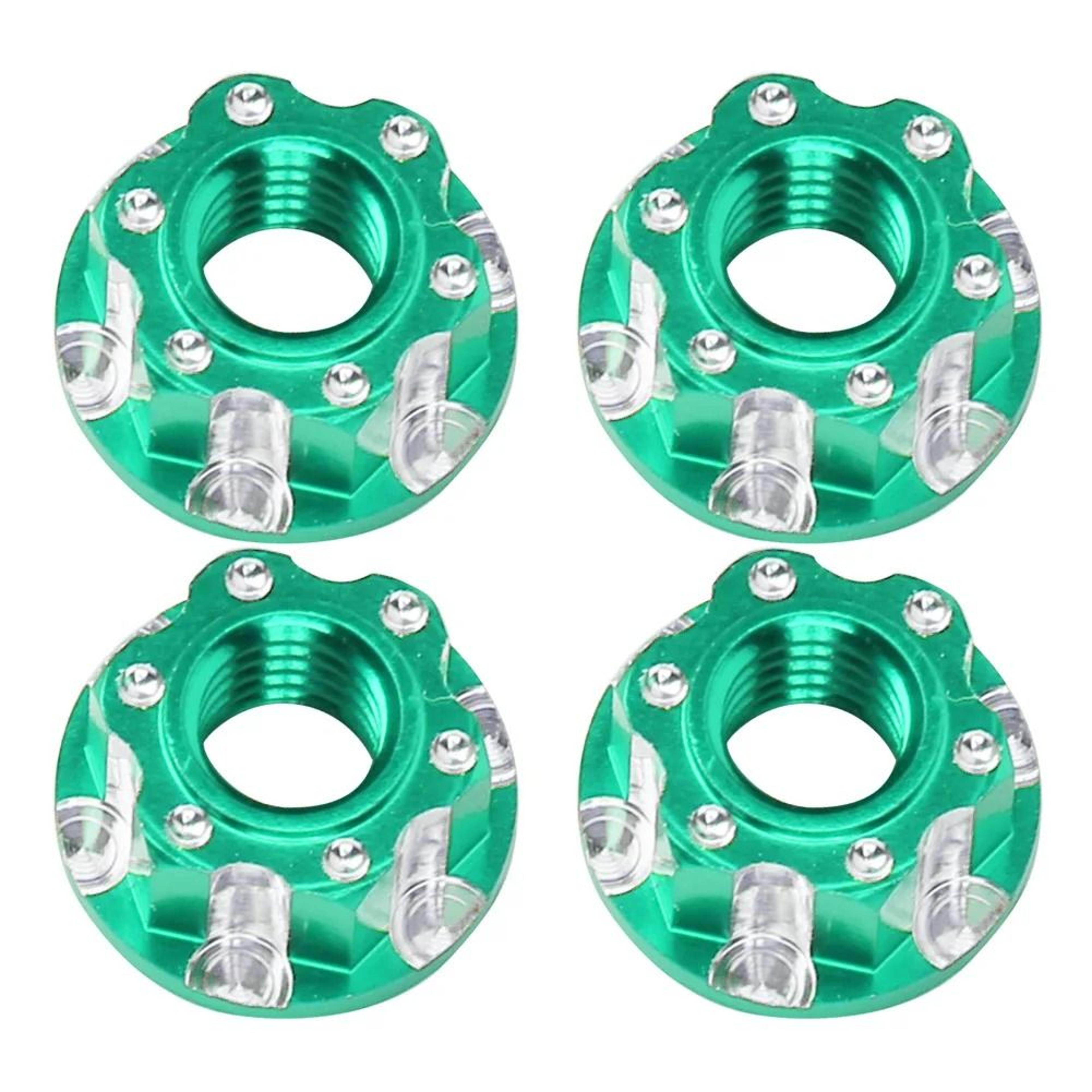 4PCS M4 Aluminum Hex Nuts For HSP D3 D4 110 RC Cars 5