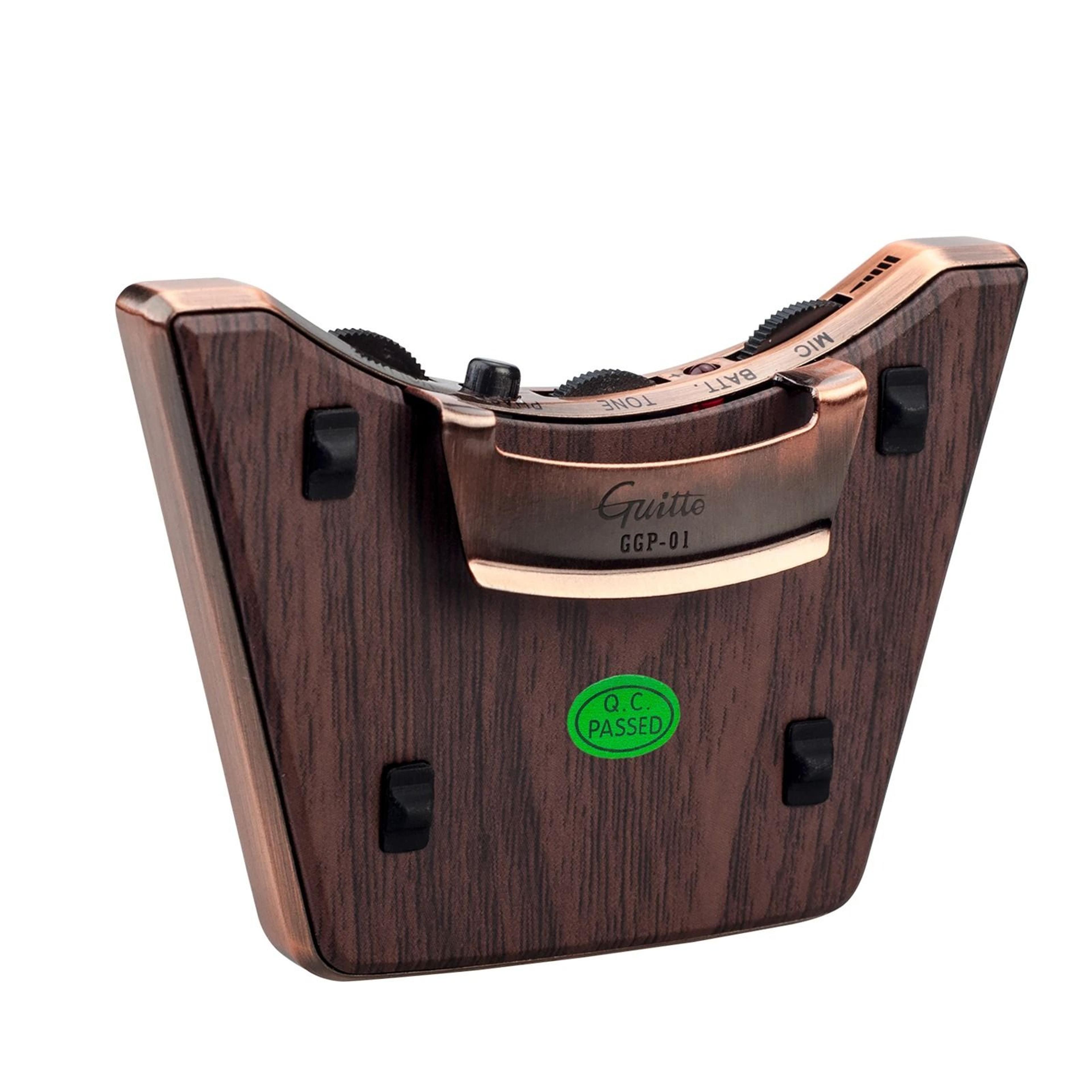DualMode Acoustic Guitar Pickup With Piezo Mic Volume Tone And Phase Control 1