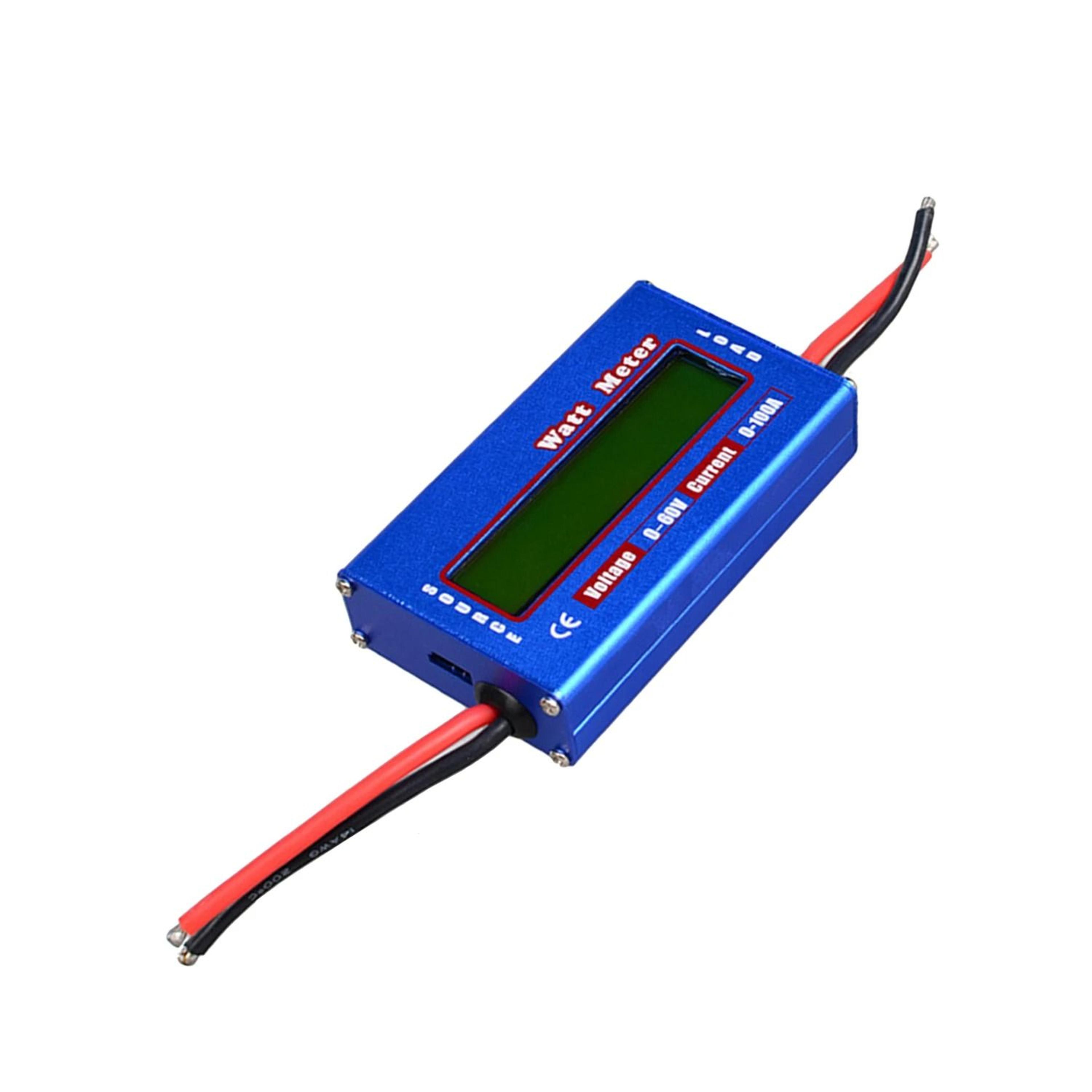 100A RC Watt Meter Digital LCD Power Analyzer And Battery Voltage Checker 2