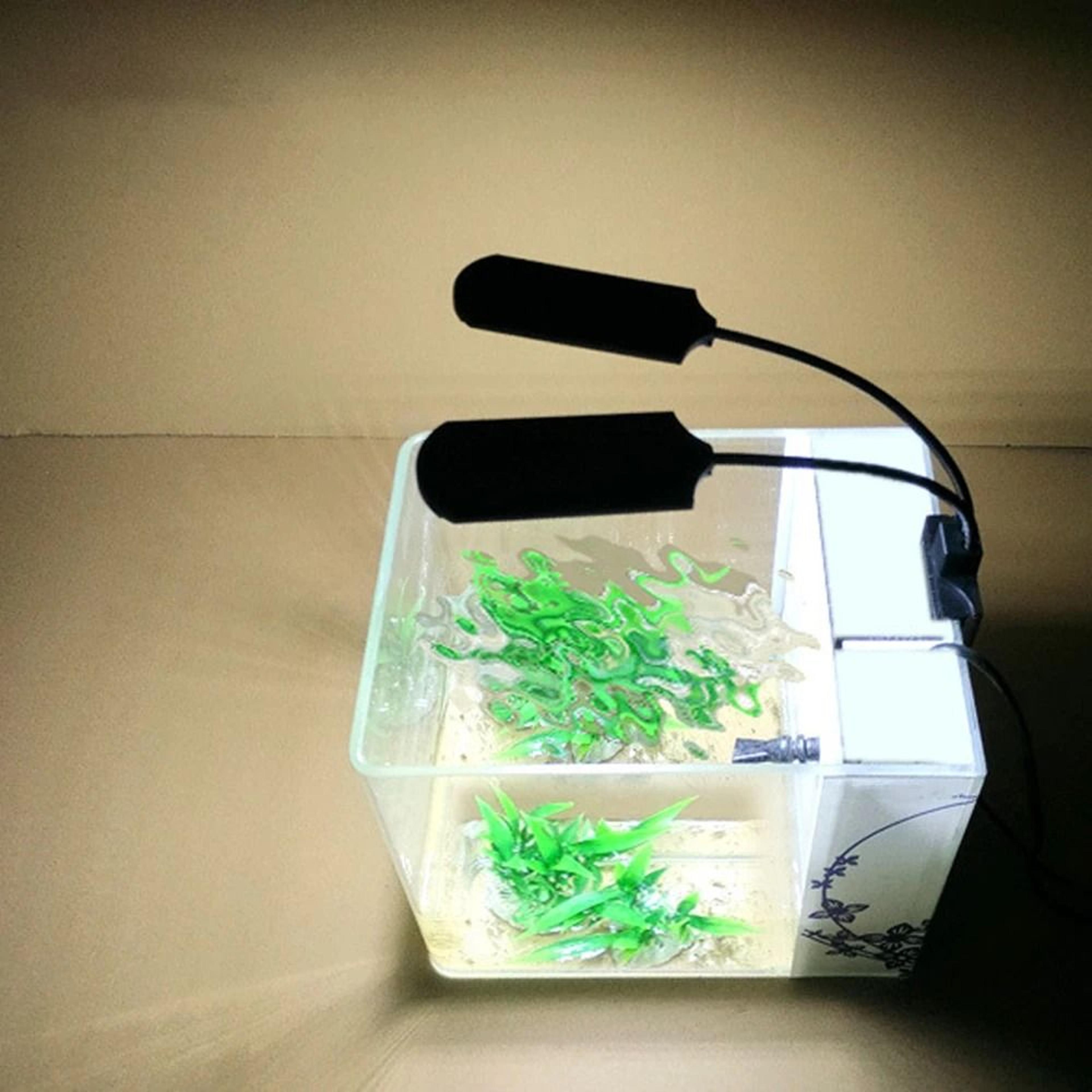 10w led aquarium light 32-led dual-head flexible clip lamp for 30–60cm fish tanks