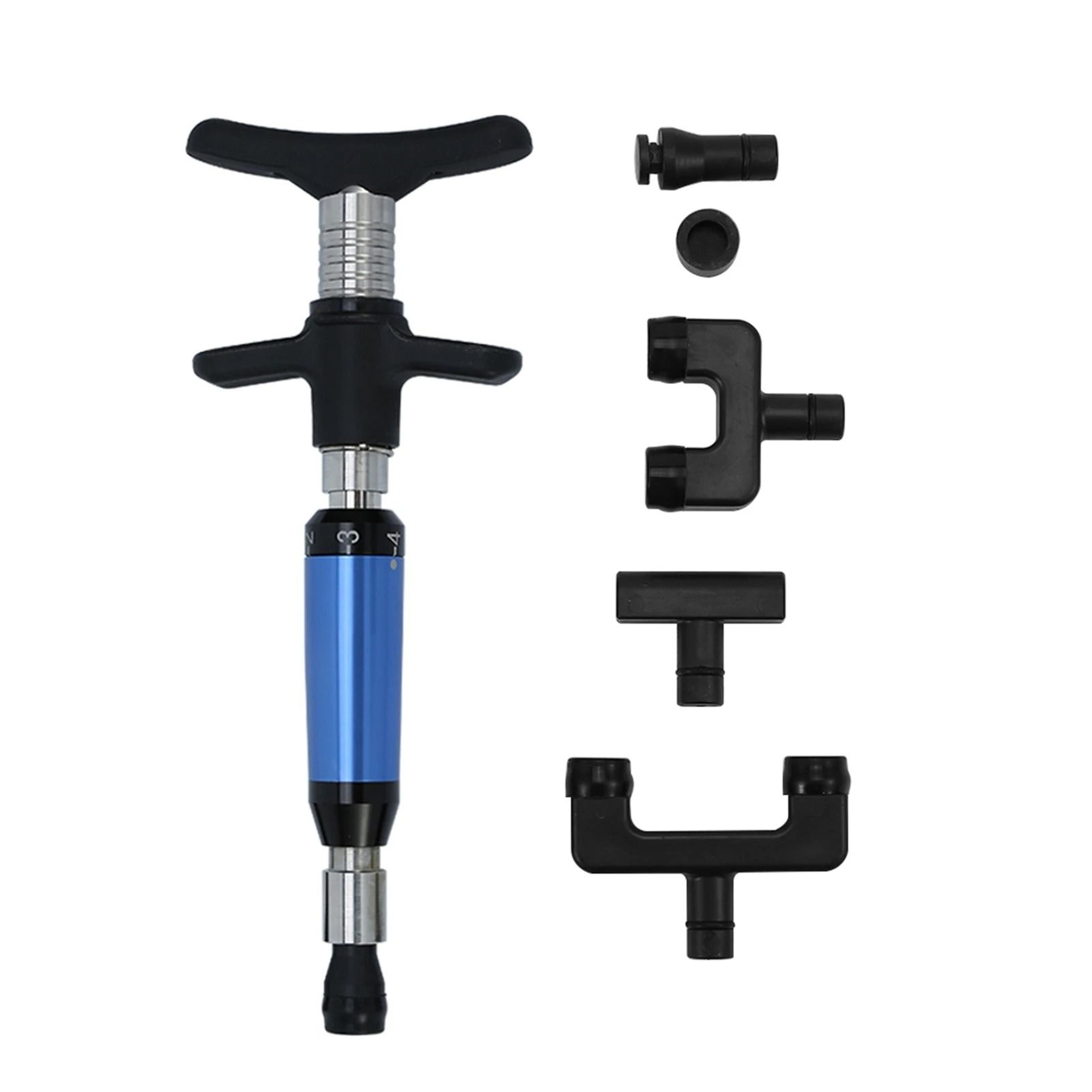 6Level Manual Chiropractic Adjusting Tool With Interchangeable Massage Heads 2