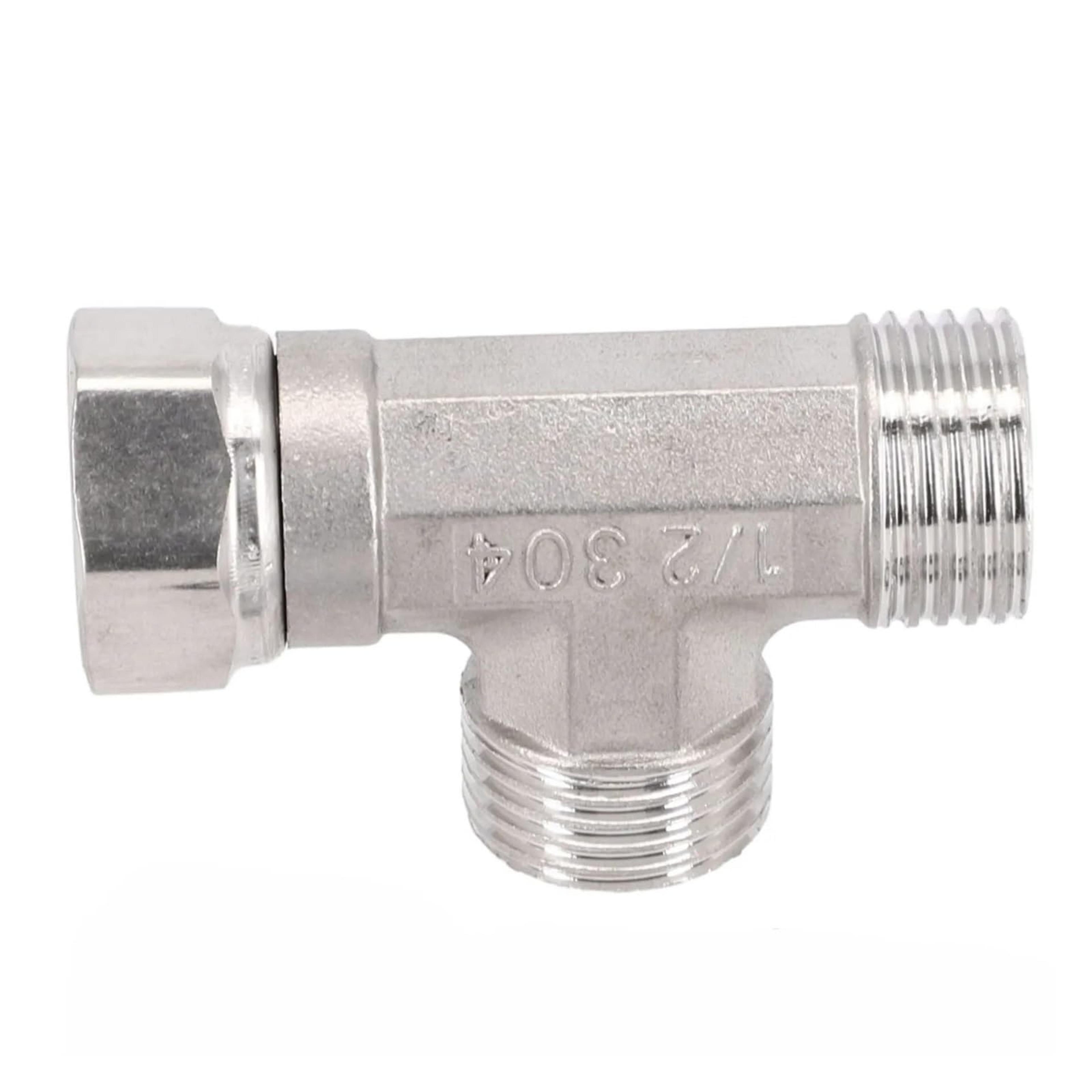 G12 3Way T Adapter Valve Copper Diverter For Bidet Sprayer And Shower Head 3