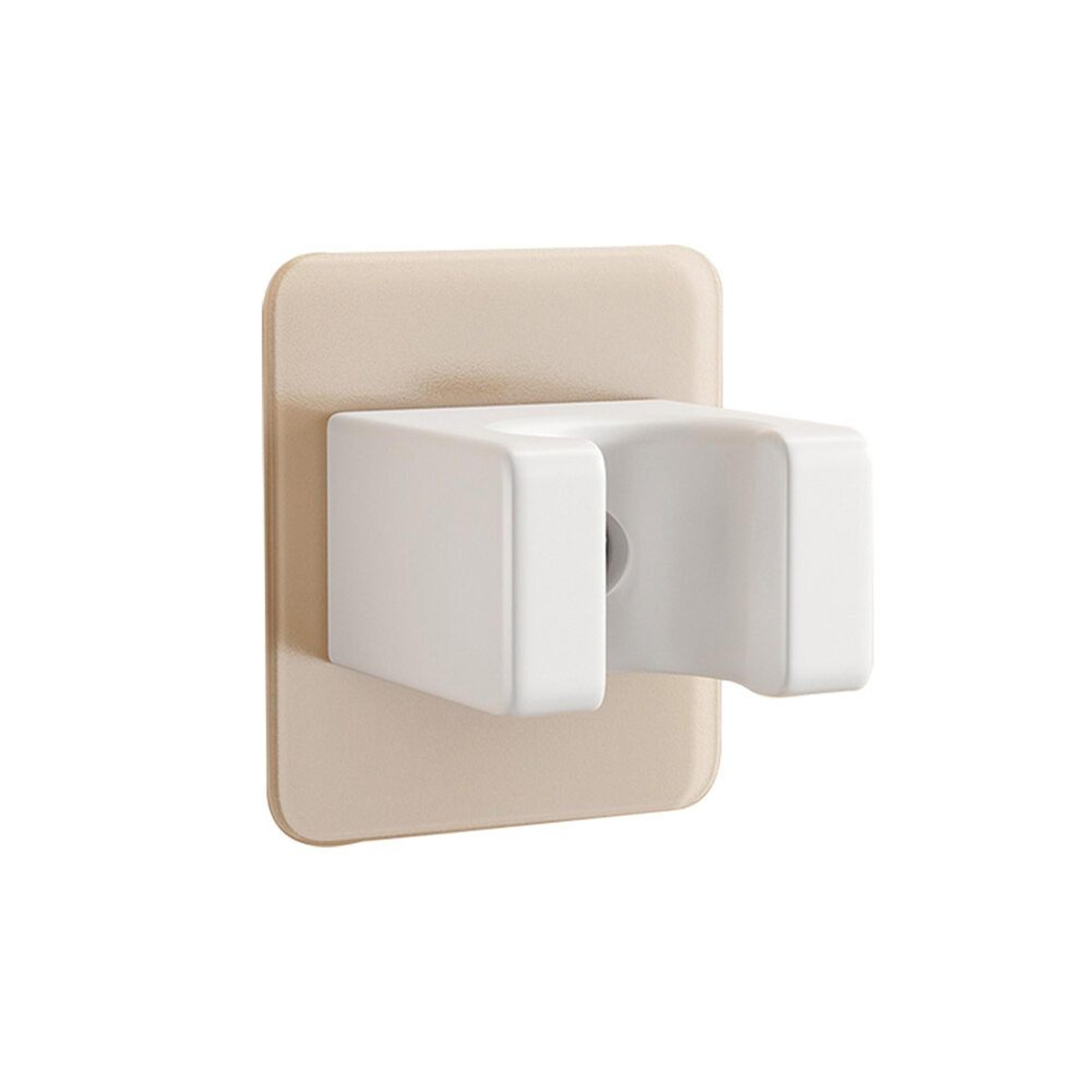 Adjustable No Drill Shower Head Holder Waterproof Adhesive Wall Bracket For Handheld Showers 3