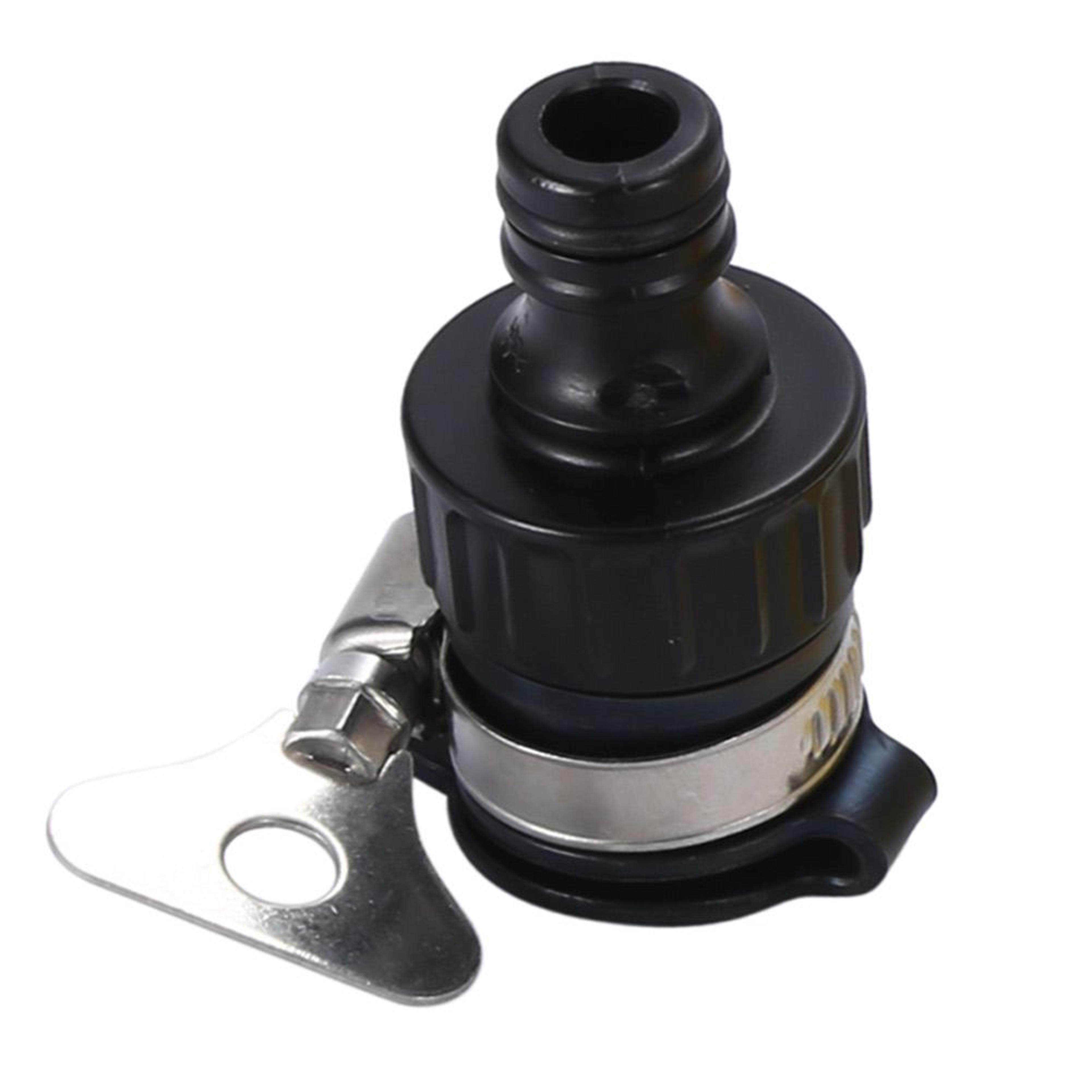 1520mm Threadless Tap Adapter Quick Connect Garden Hose Connector With Clamp 2