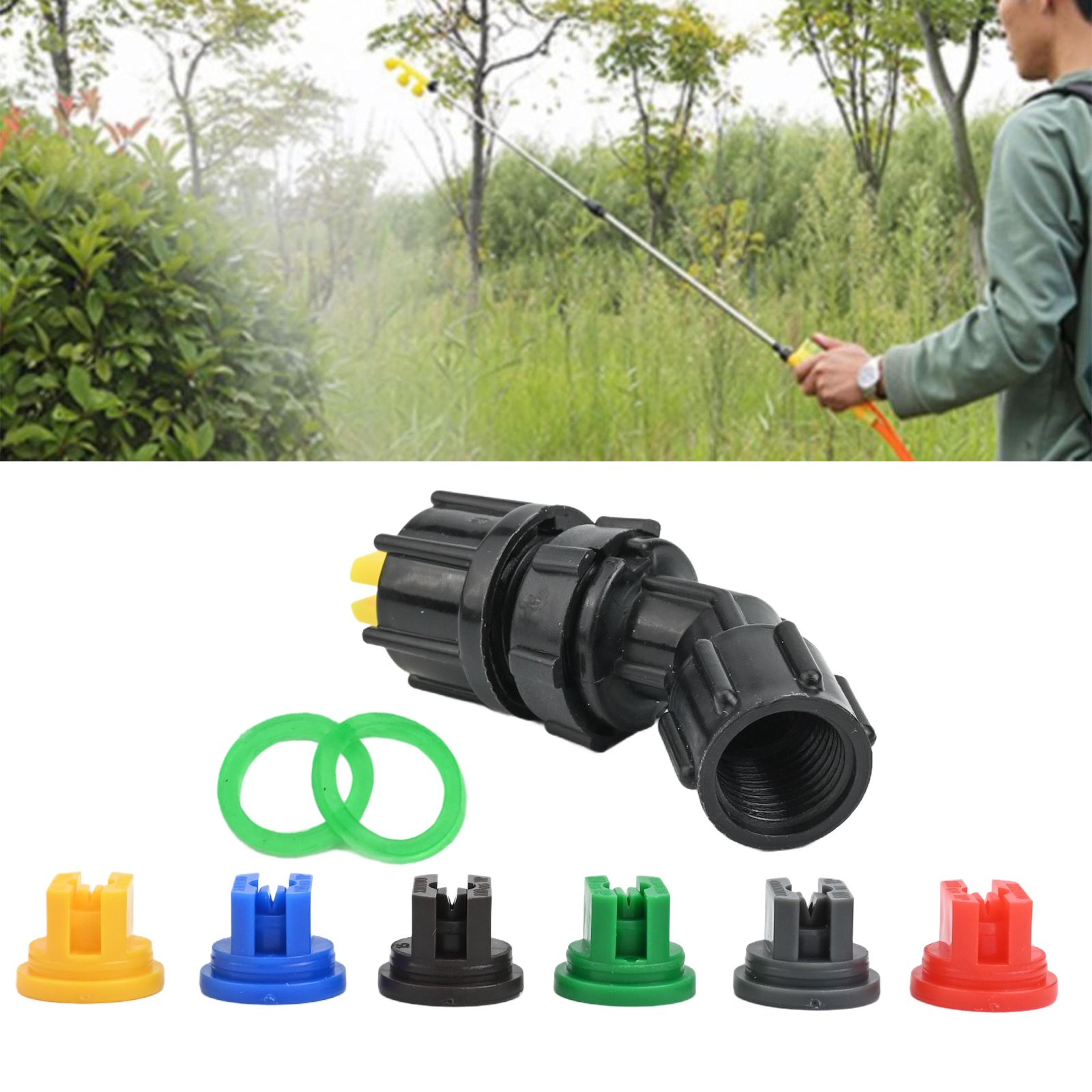 electric agricultural sprayer nozzle set with 6 interchangeable 0.1–0.6mm tips