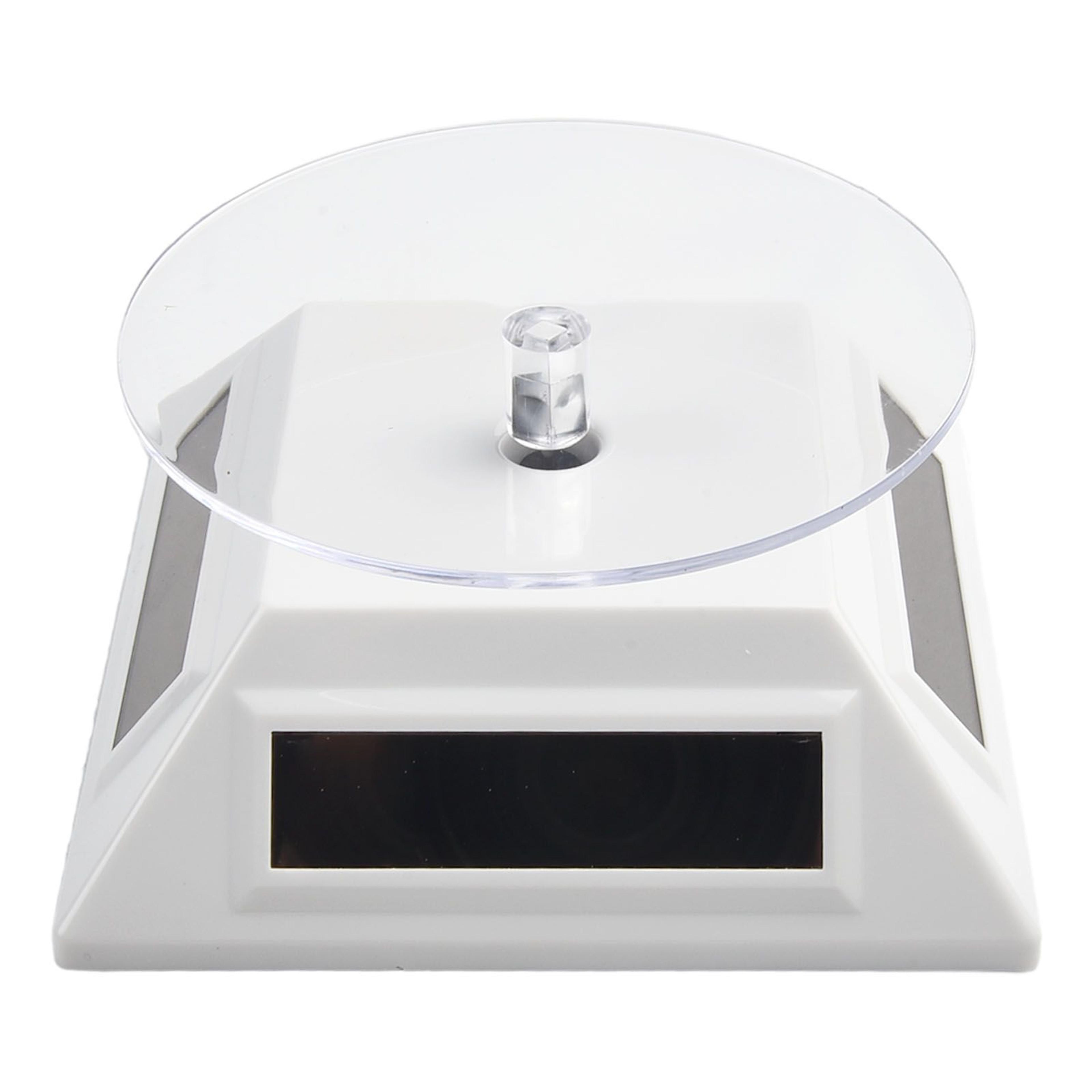Solar 360 Degree Turntable Jewelry And Watch Rotating Display Stand 2
