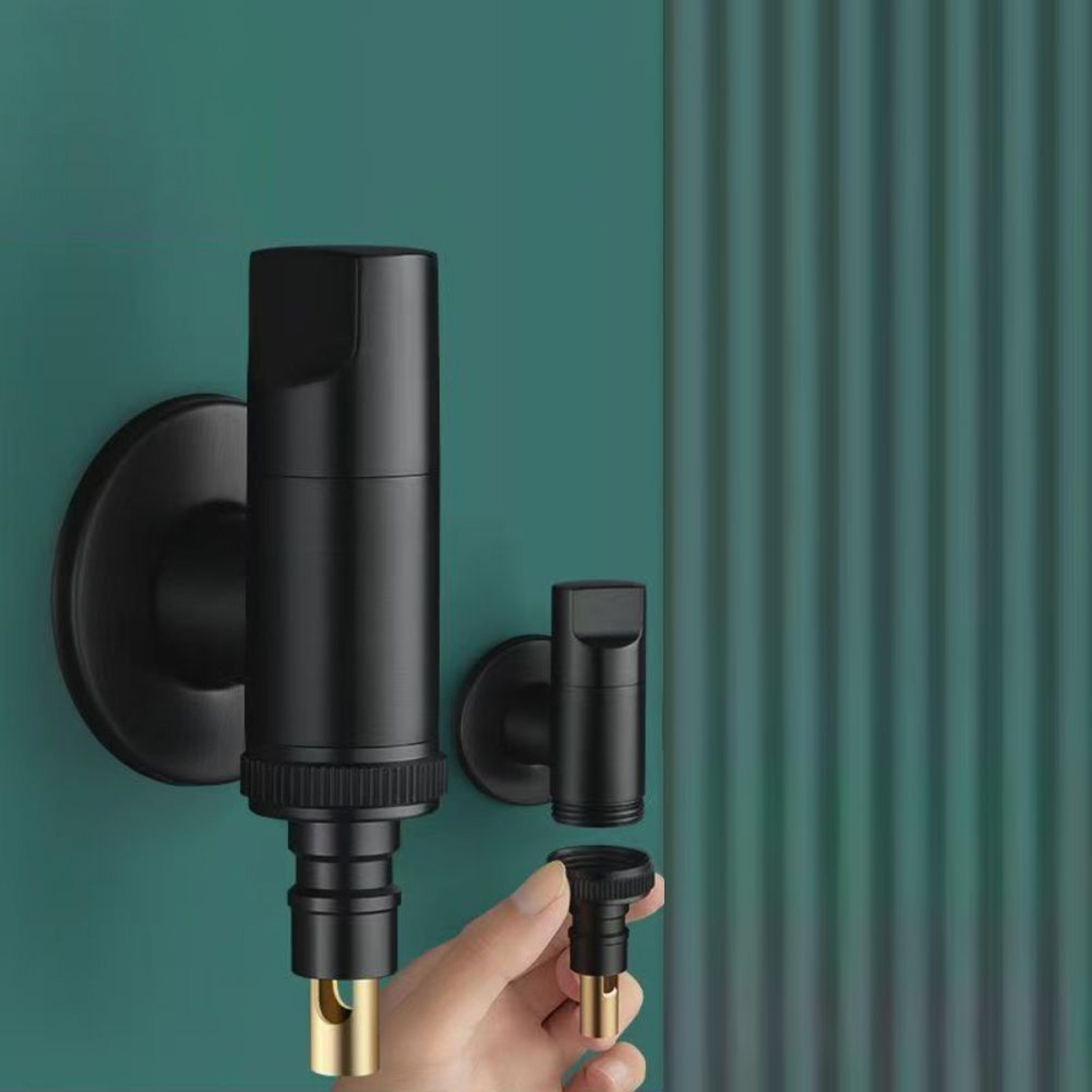 G12 Stainless Steel Angle Valve QuickOpen Water Stop Valve For Washing Machines And Bathrooms 2