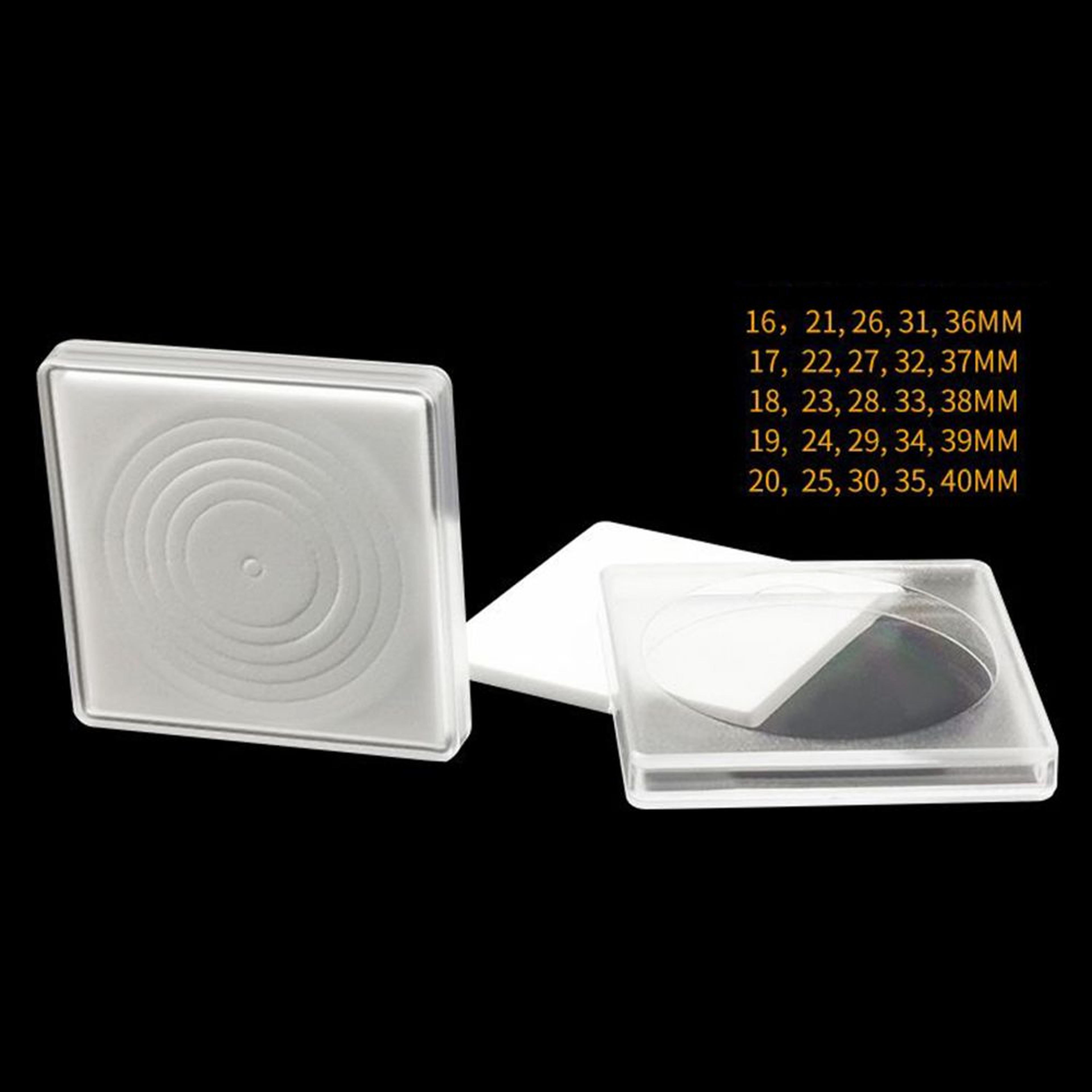 20Piece Coin Capsule Holder Set For 1640mm Collectible Coins 8