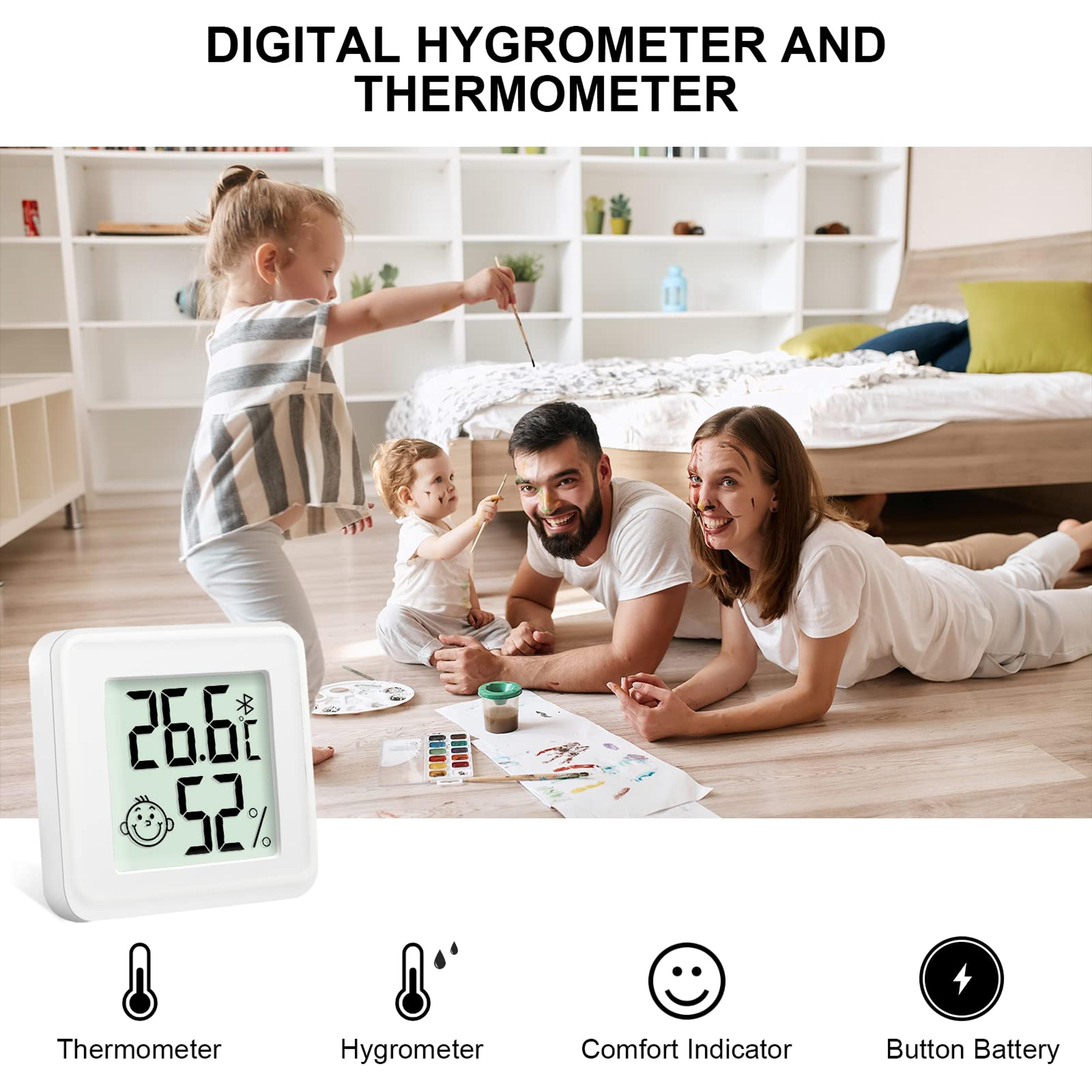 Mini Digital Thermometer Hygrometer LCD Room Temperature And Humidity Monitor 2