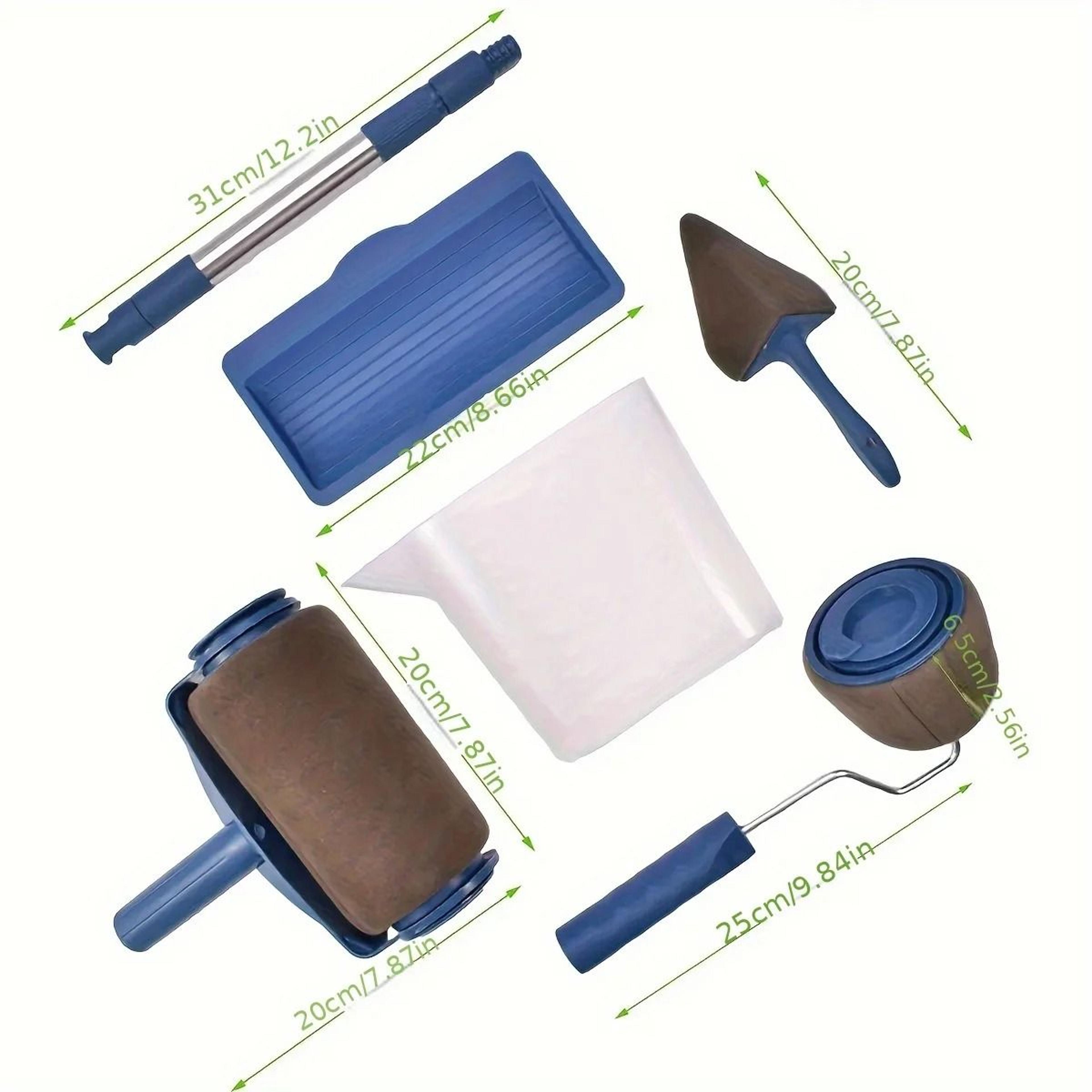 Multifunctional Paint Roller Set With Corner Brush And Handle For DIY Wall Painting 6