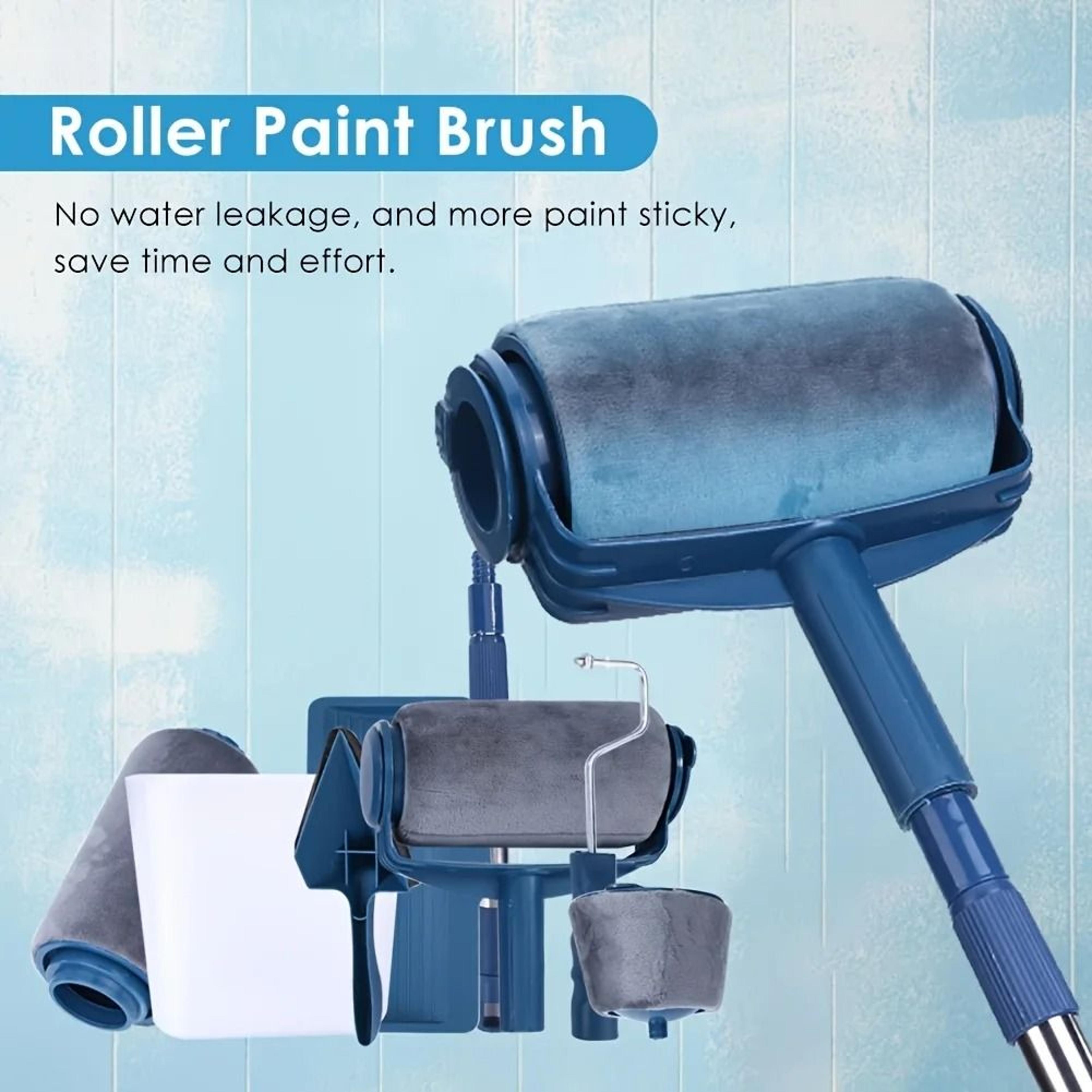 Multifunctional Paint Roller Set With Corner Brush And Handle For DIY Wall Painting 1