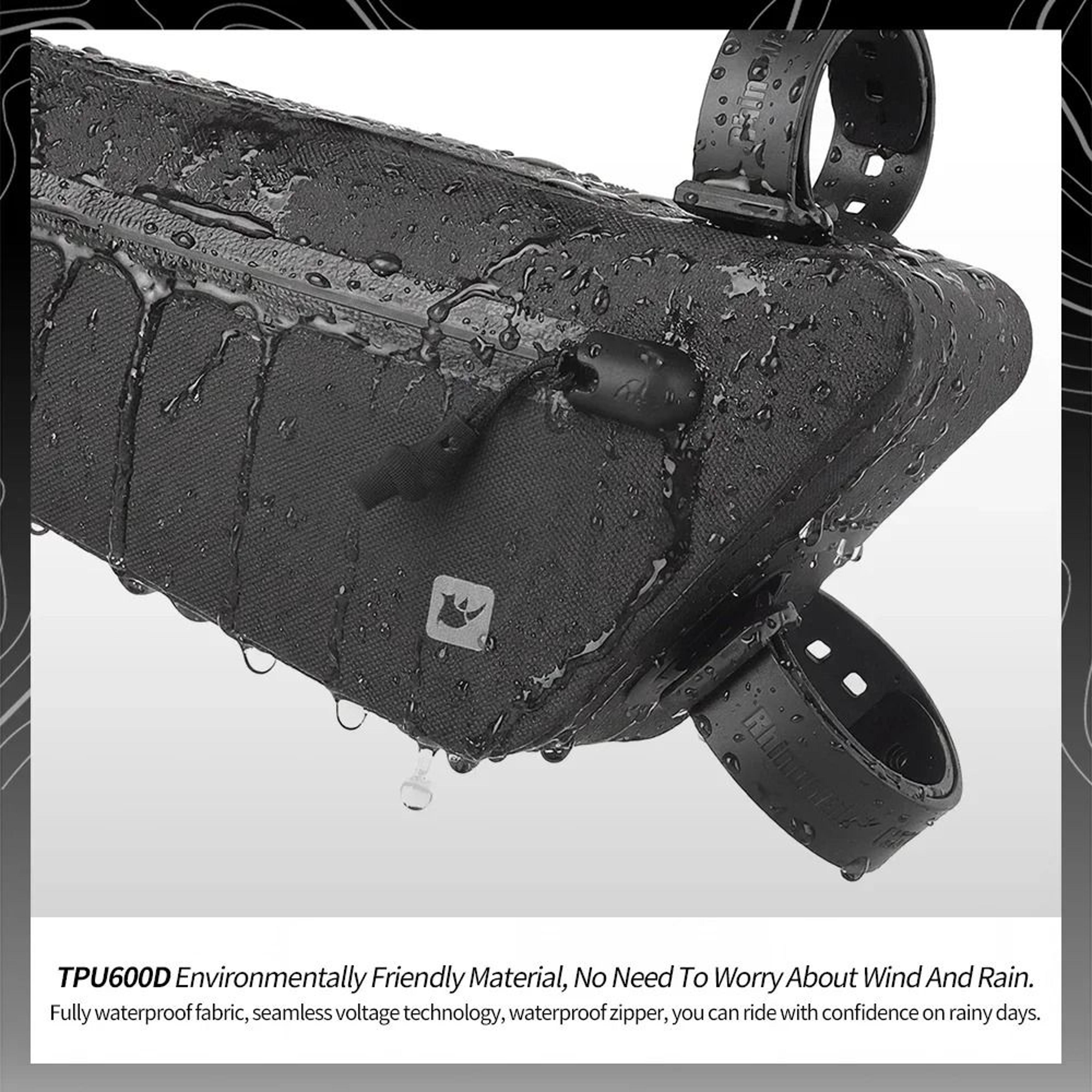 13L19L Waterproof Bike Frame Bag Slim Triangle Storage For MTB Road And Gravel Bikes 7